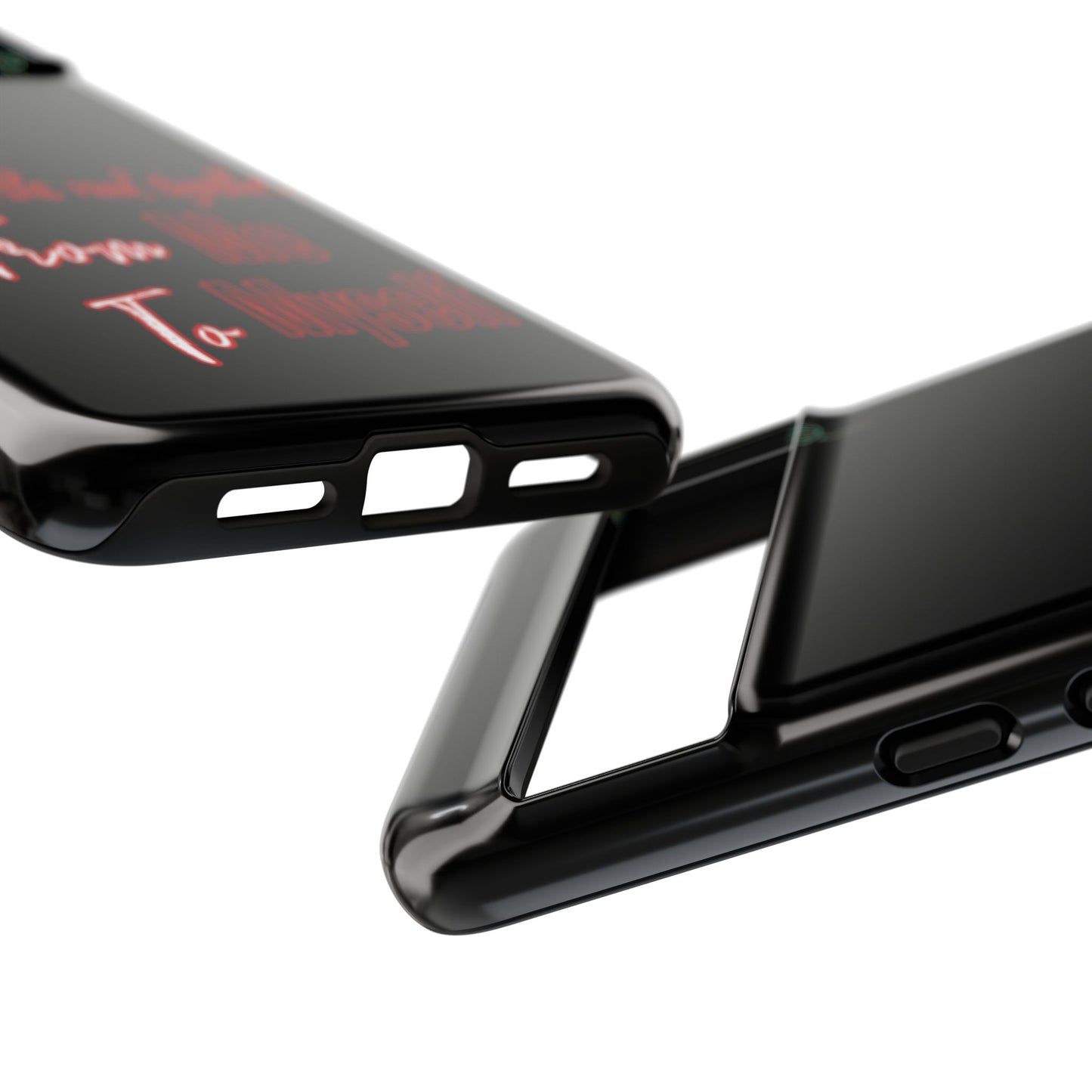 BlackOnion Brand New Phone Case - with Motivational Workout Motif’We’ll walk ‘💪🔥🫵