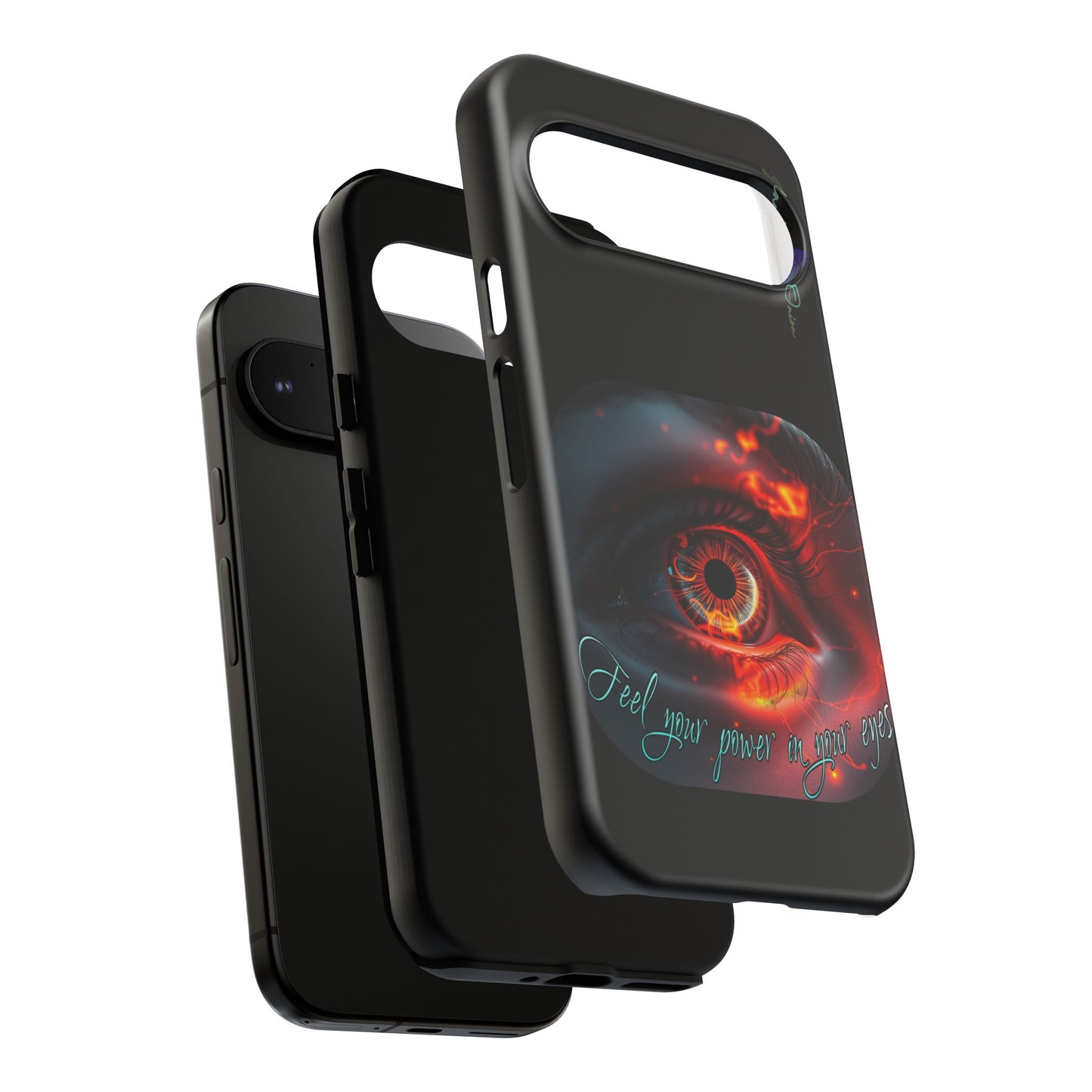 BlackOnion Brand New Phone Case - with Motivational Workout Motif ’Feel your power ‘💪🔥🫵