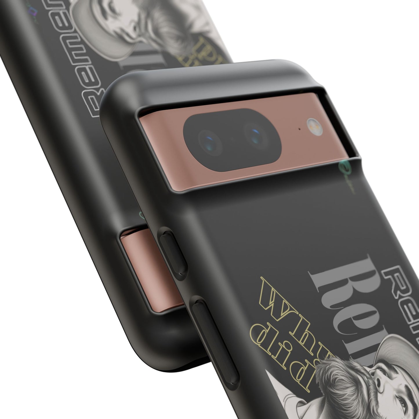 BlackOnion Brand New Phone Case - with Motivational Workout Motif’Remember ‘💪🔥🫵