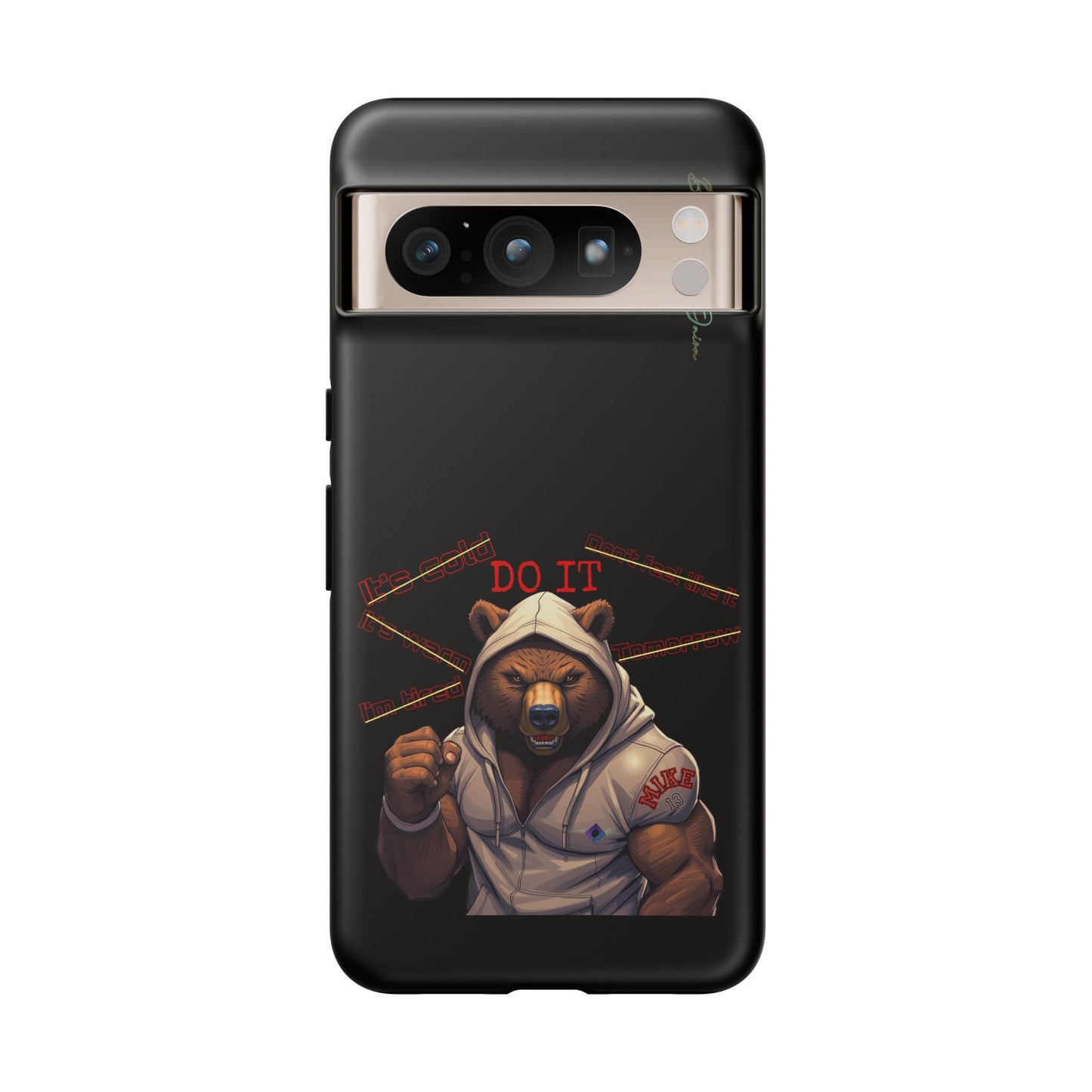 BlackOnion Brand New Phone Case - with Motivational Workout Motif’Do it ‘💪🔥🫵