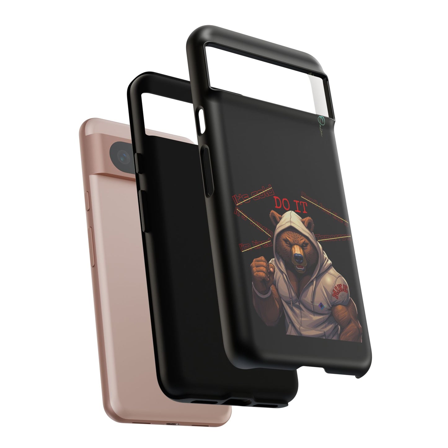 BlackOnion Brand New Phone Case - with Motivational Workout Motif’Do it ‘💪🔥🫵