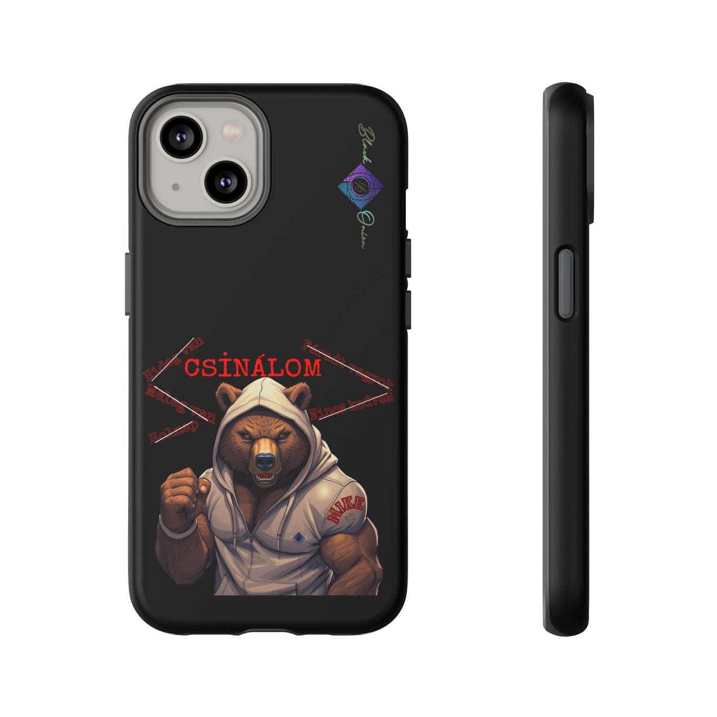 BlackOnion Brand New Phone Case - with Motivational Workout Motif ‘Csinálom ‘💪🔥🫵