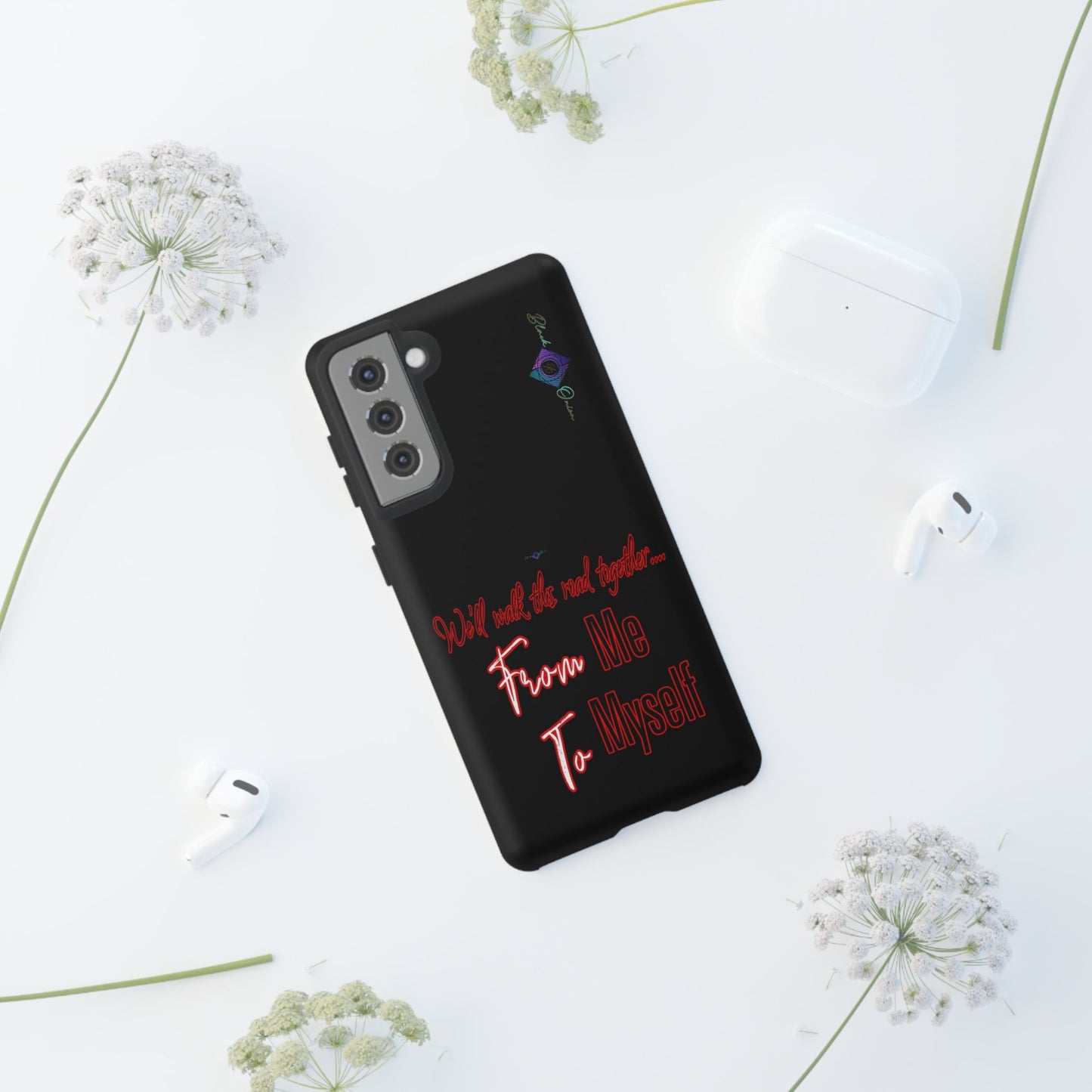 BlackOnion Brand New Phone Case - with Motivational Workout Motif’We’ll walk ‘💪🔥🫵