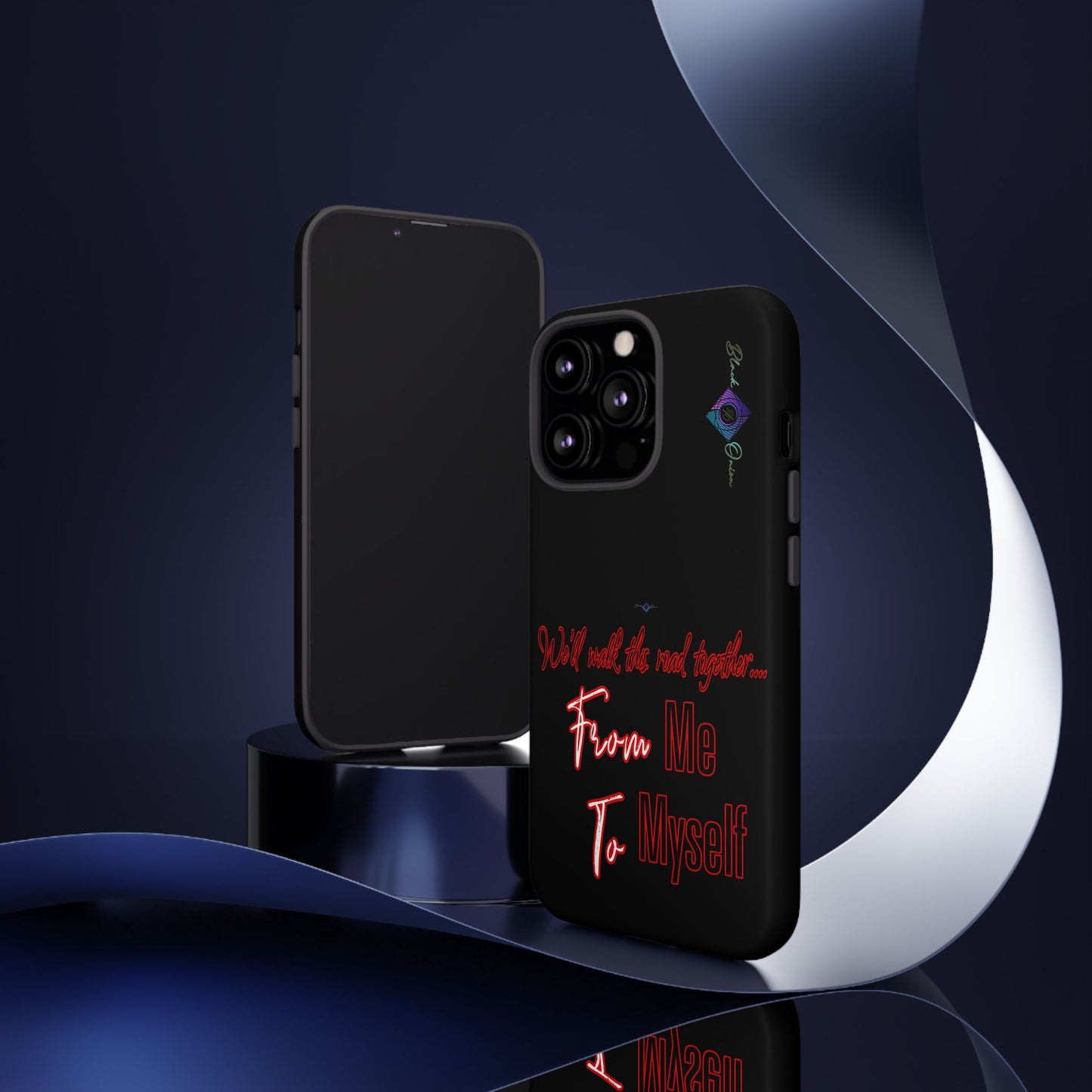 BlackOnion Brand New Phone Case - with Motivational Workout Motif’We’ll walk ‘💪🔥🫵