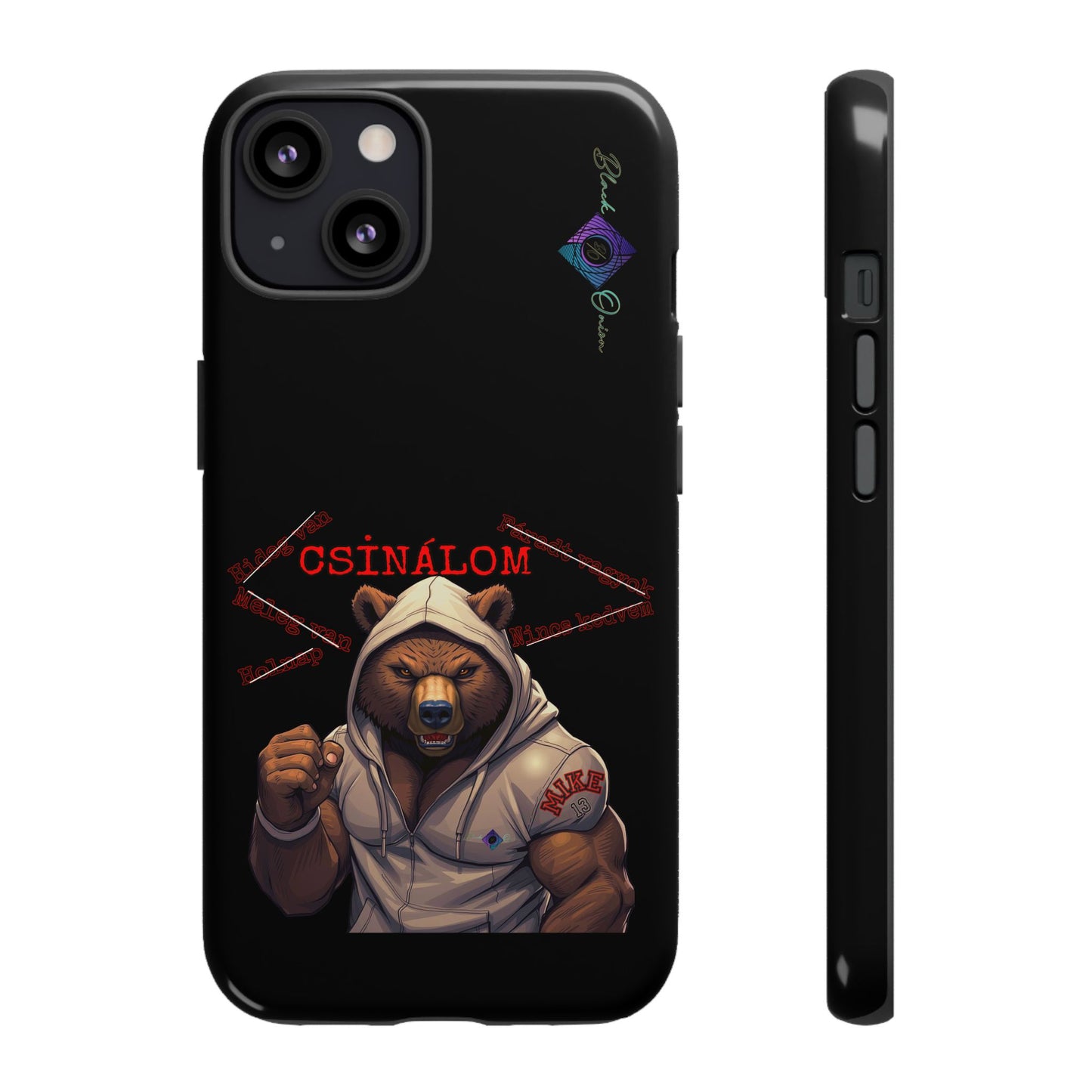 BlackOnion Brand New Phone Case - with Motivational Workout Motif ‘Csinálom ‘💪🔥🫵