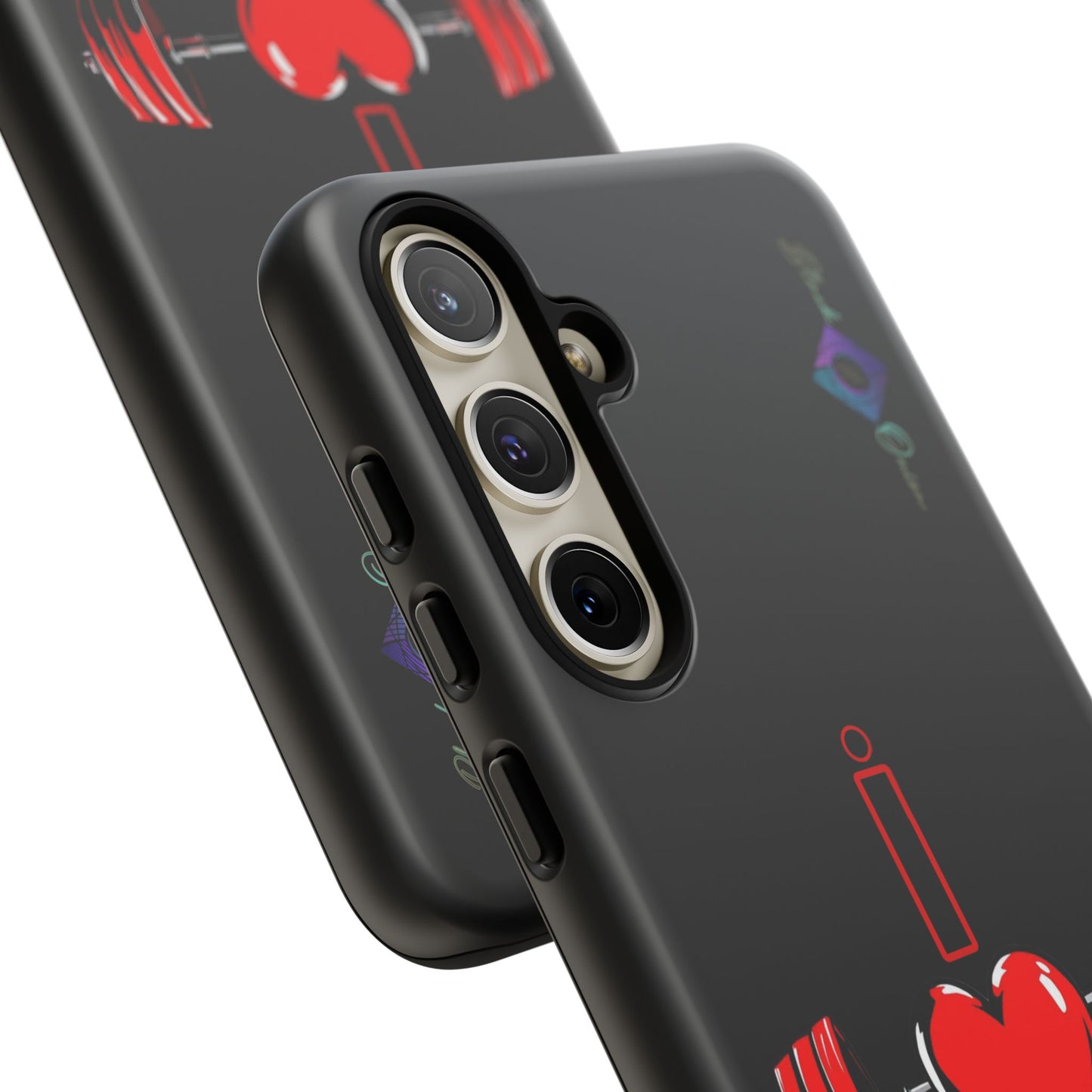 BlackOnion Brand New Phone Case - with Motivational Workout Motif’I Love Gym ‘💪🔥🫵