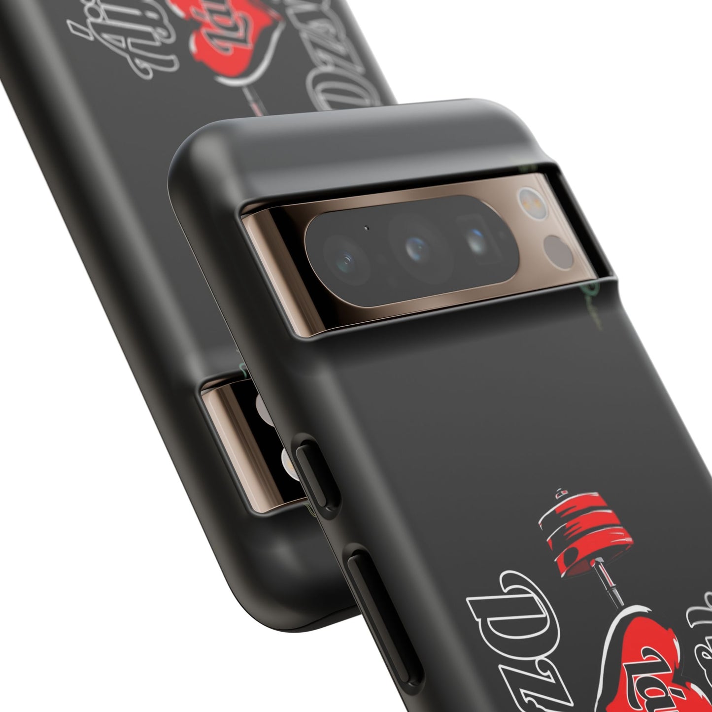 BlackOnion Brand New Phone Case - with Motivational Workout Motif’Ájj Láv Dzsim ‘💪🔥🫵