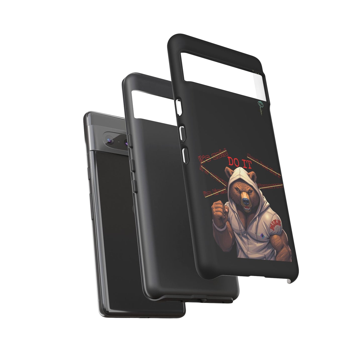 BlackOnion Brand New Phone Case - with Motivational Workout Motif’Do it ‘💪🔥🫵