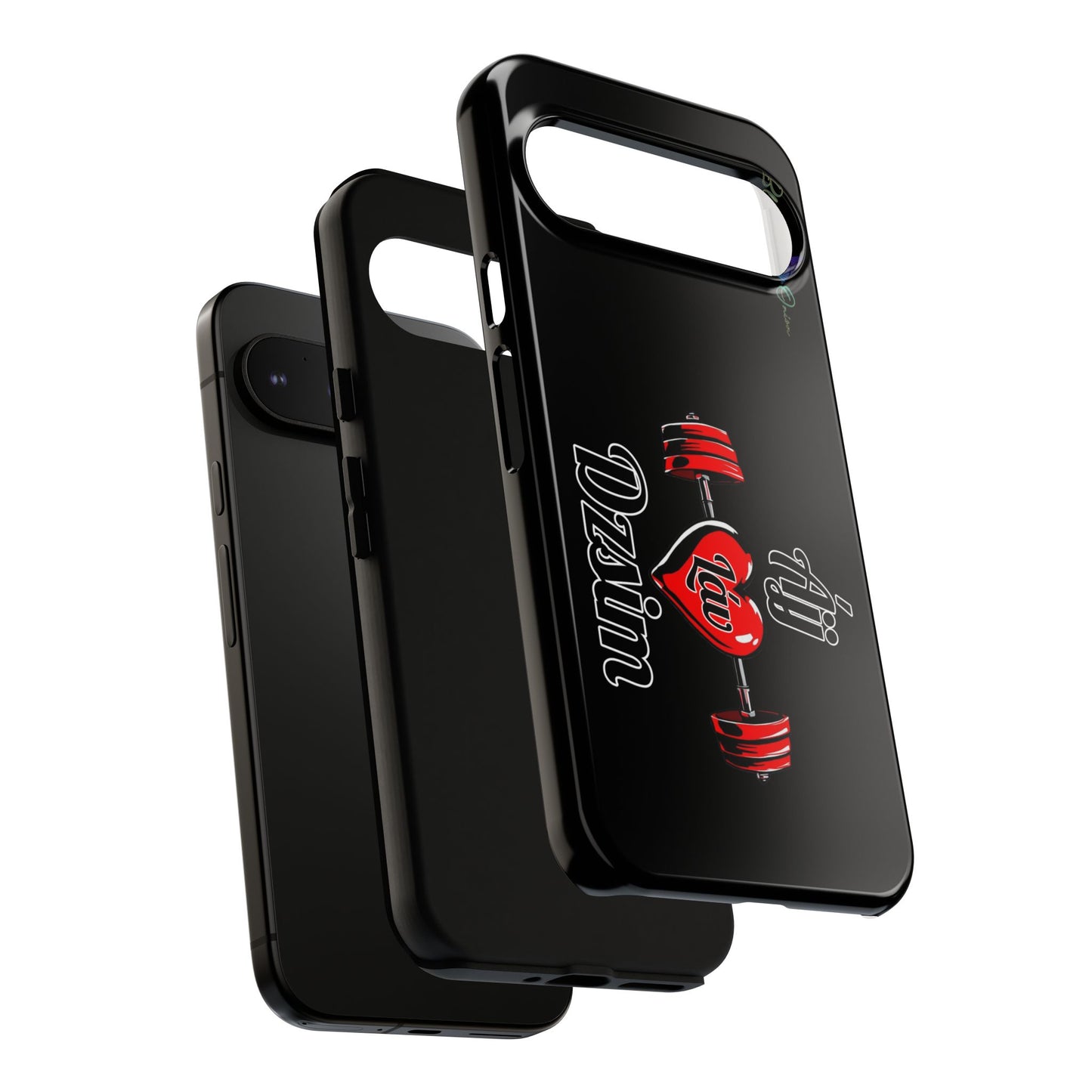 BlackOnion Brand New Phone Case - with Motivational Workout Motif’Ájj Láv Dzsim ‘💪🔥🫵