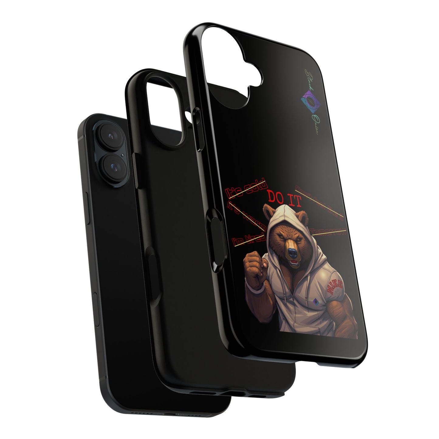 BlackOnion Brand New Phone Case - with Motivational Workout Motif’Do it ‘💪🔥🫵