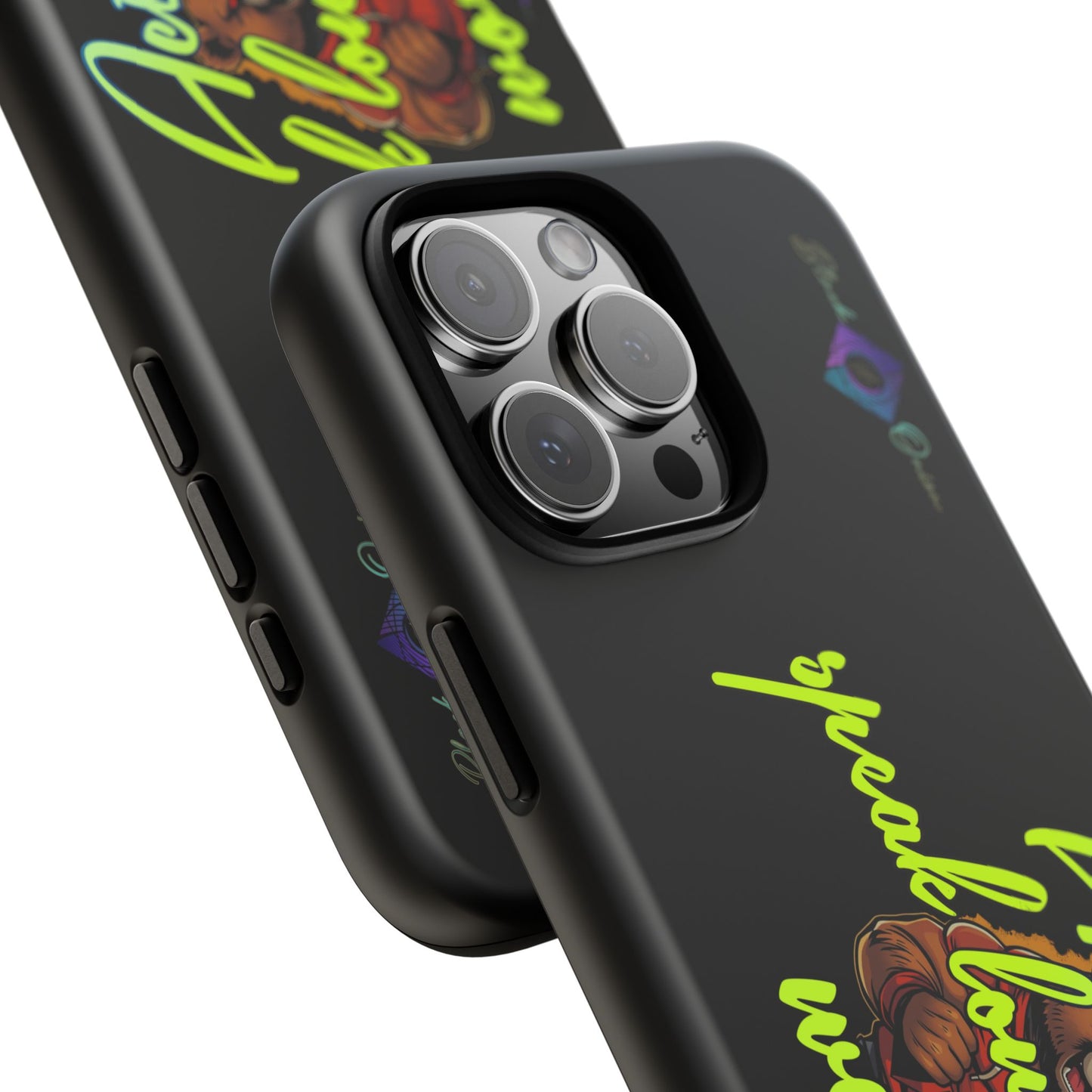 BlackOnion Brand New Phone Case - with Motivational Workout Motif ‘Actions speak lauder ‘💪🔥🫵
