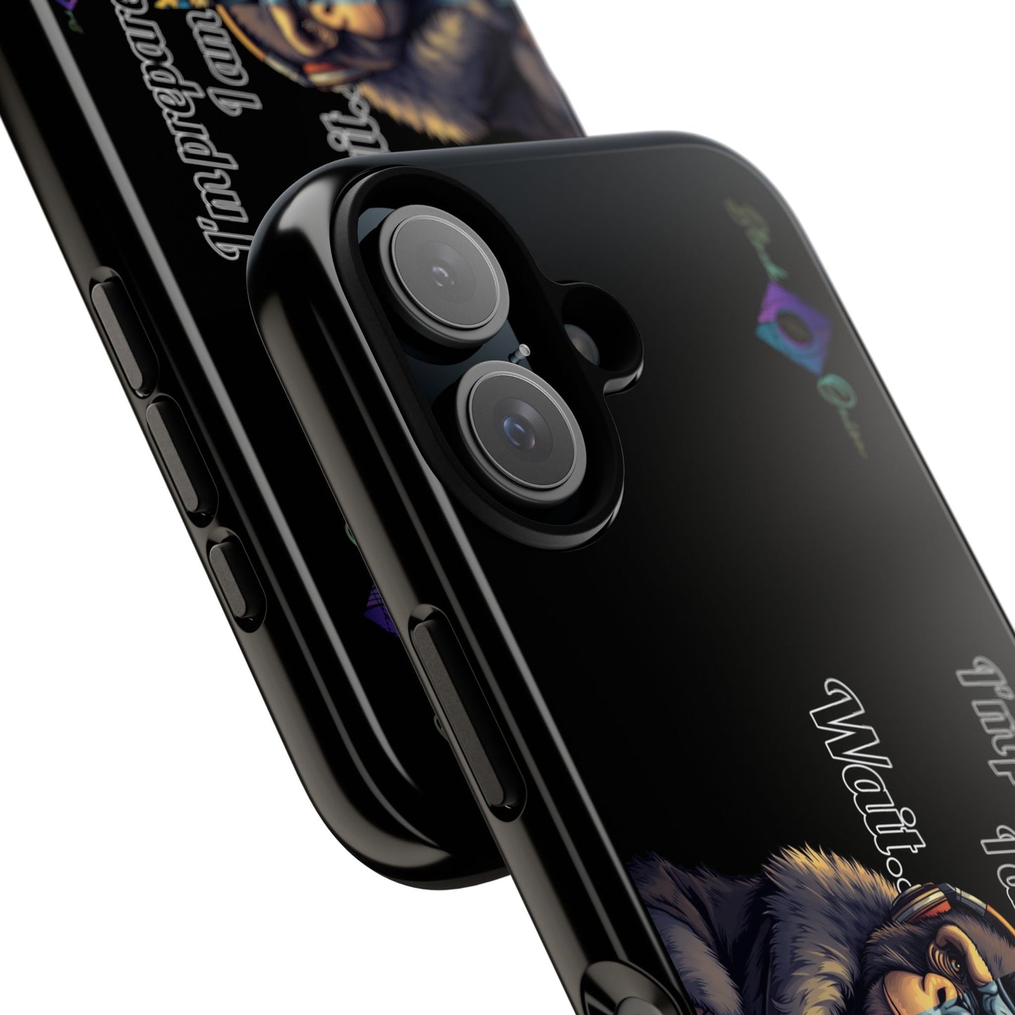 BlackOnion Brand New Phone Case - with Motivational Workout Motif’Victory 👑‘💪🔥🫵