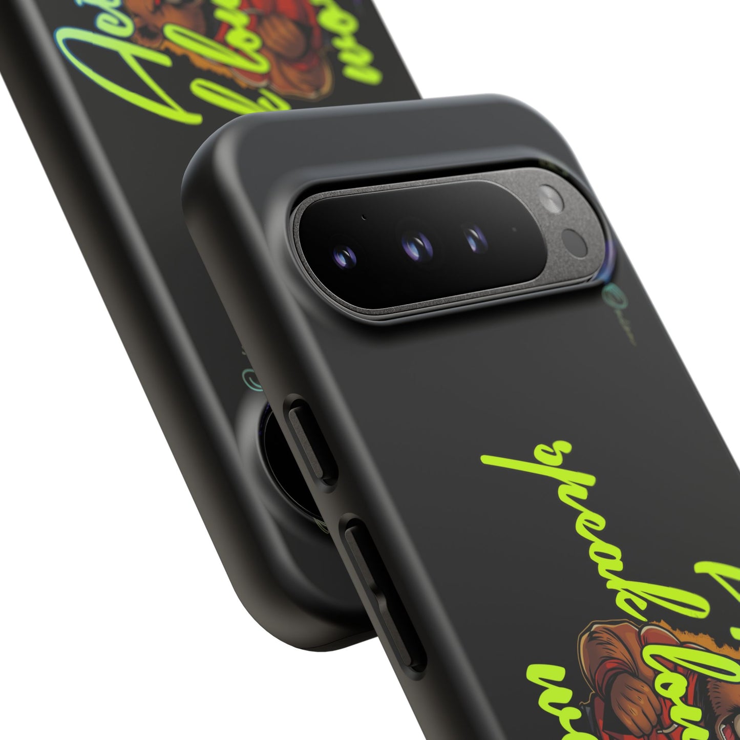 BlackOnion Brand New Phone Case - with Motivational Workout Motif ‘Actions speak lauder ‘💪🔥🫵