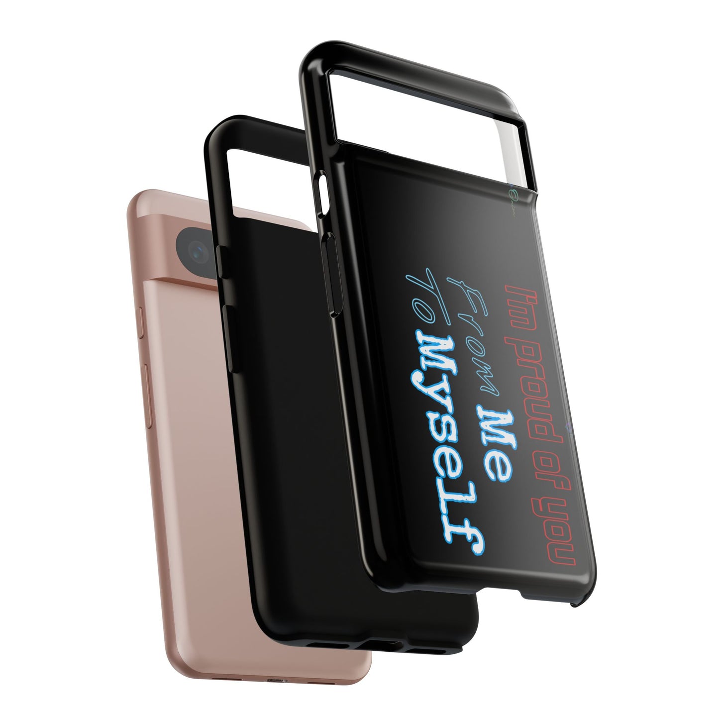 BlackOnion Brand New Phone Case - with Motivational Workout Motif’I’m proud of you ‘💪🔥🫵