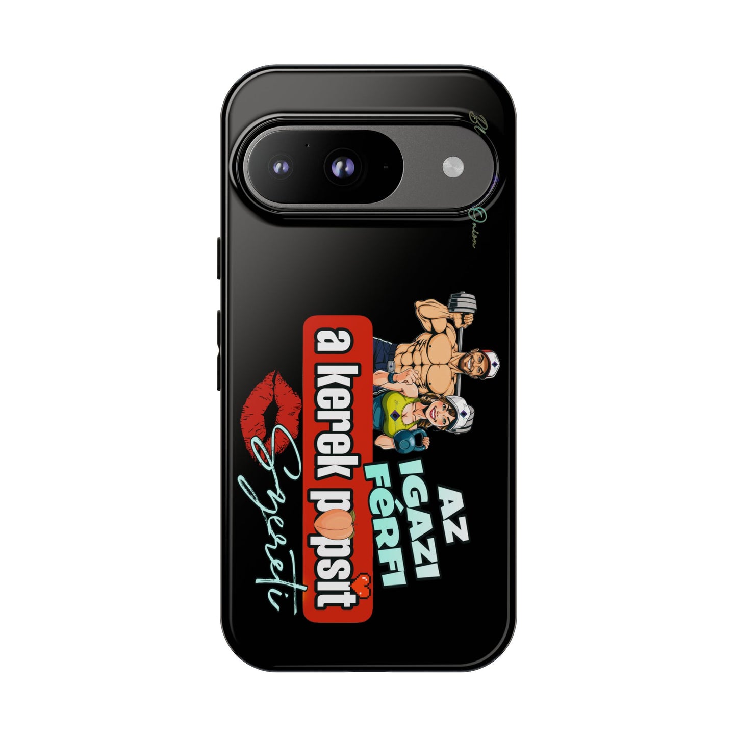 BlackOnion Brand New Phone Case - with Motivational Workout Motif ‘Az igazi férfi ‘💪🔥🫵