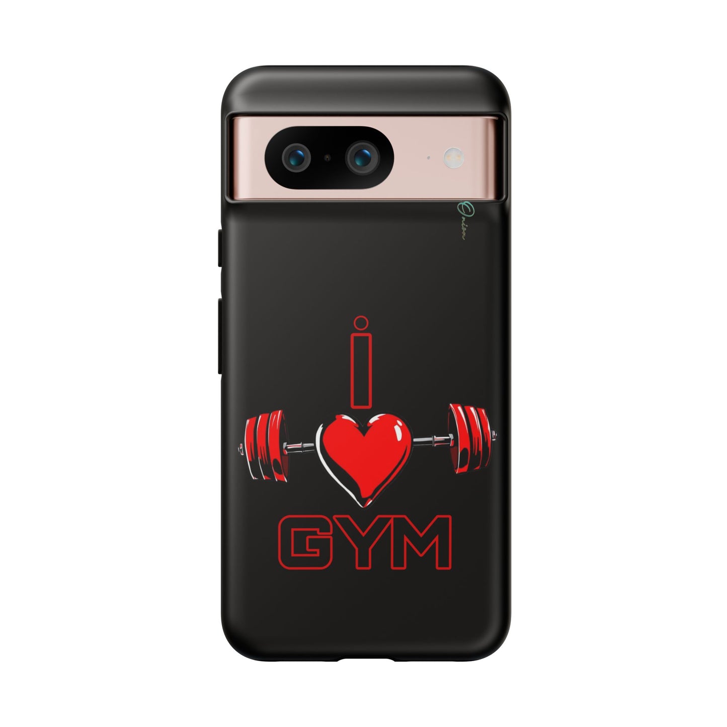 BlackOnion Brand New Phone Case - with Motivational Workout Motif’I Love Gym ‘💪🔥🫵