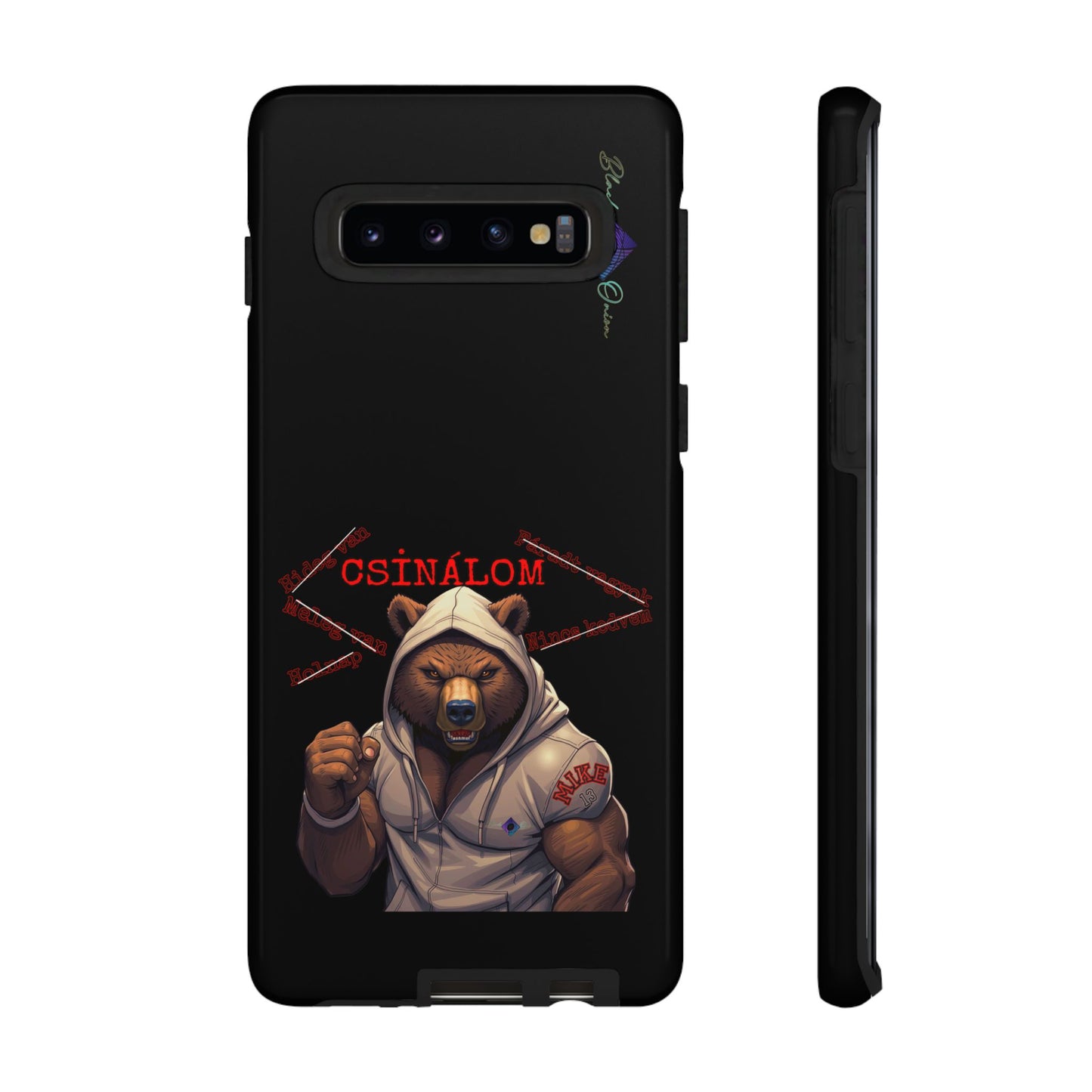 BlackOnion Brand New Phone Case - with Motivational Workout Motif ‘Csinálom ‘💪🔥🫵