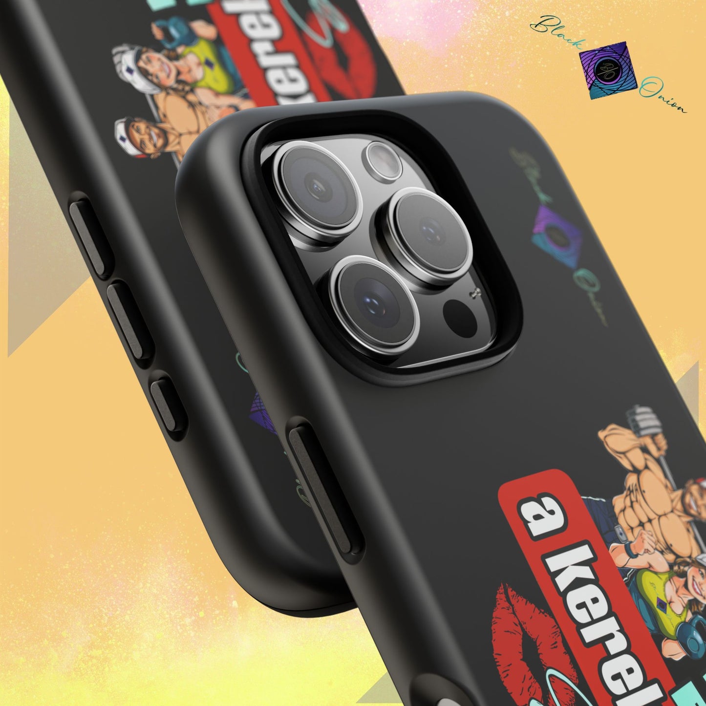 BlackOnion Brand New Phone Case - with Motivational Workout Motif ‘Az igazi férfi ‘💪🔥🫵