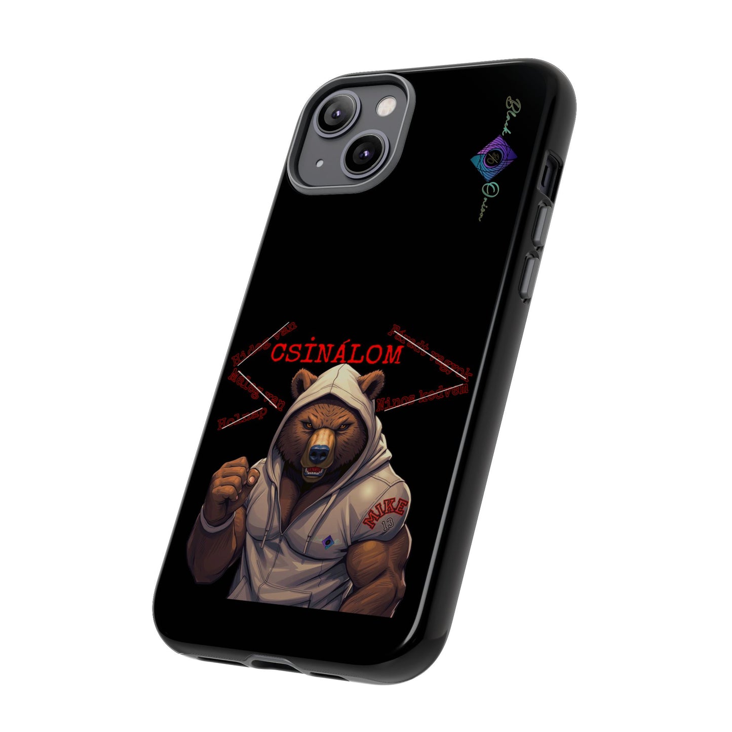BlackOnion Brand New Phone Case - with Motivational Workout Motif ‘Csinálom ‘💪🔥🫵