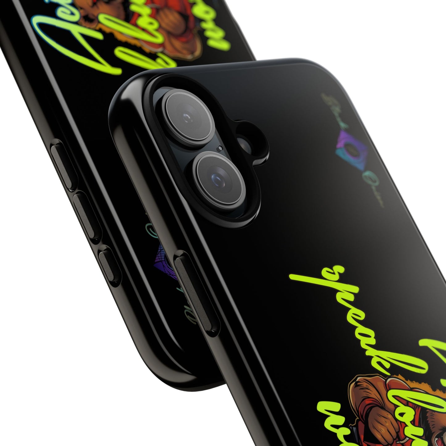 BlackOnion Brand New Phone Case - with Motivational Workout Motif ‘Actions speak lauder ‘💪🔥🫵