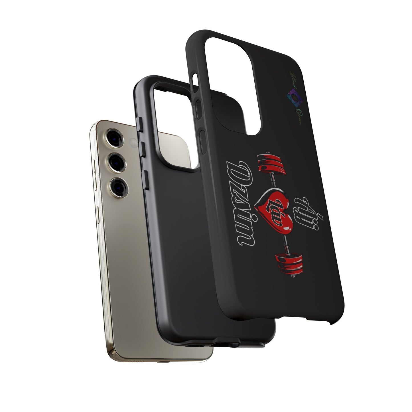 BlackOnion Brand New Phone Case - with Motivational Workout Motif’Ájj Láv Dzsim ‘💪🔥🫵