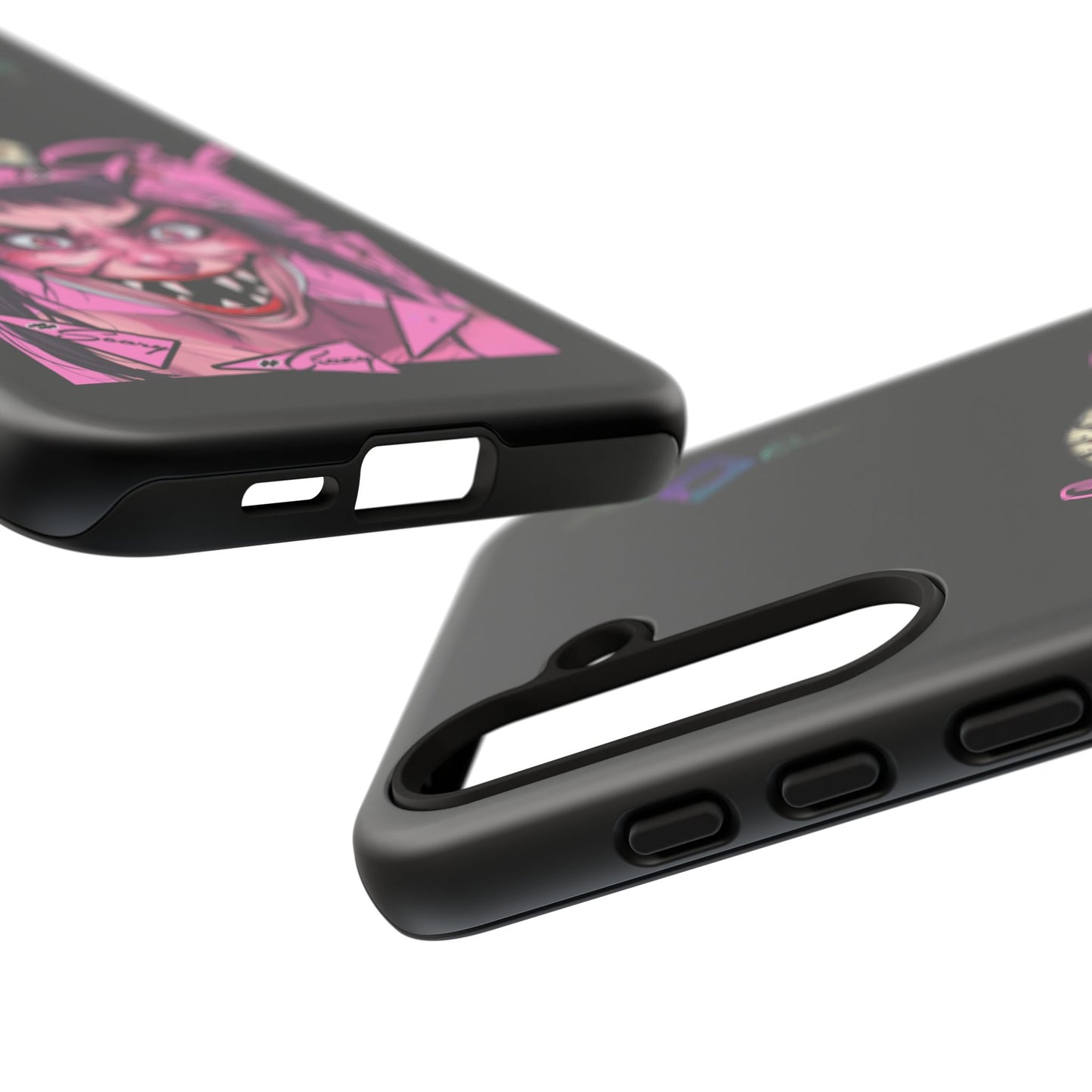 BlackOnion Brand New Phone Case - with Motivational Workout Motif’ Mad Girl💋🌸 ‘🔥🫵