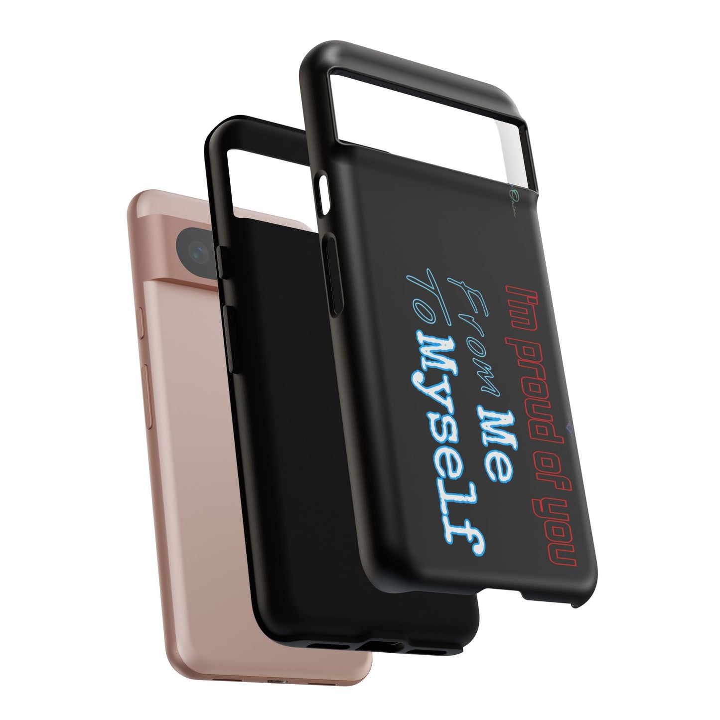 BlackOnion Brand New Phone Case - with Motivational Workout Motif’I’m proud of you ‘💪🔥🫵