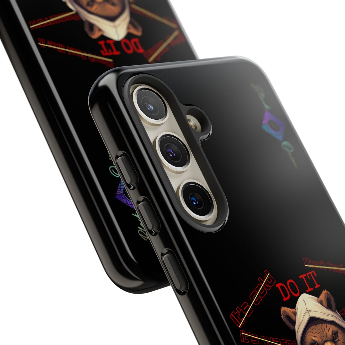 BlackOnion Brand New Phone Case - with Motivational Workout Motif’Do it ‘💪🔥🫵