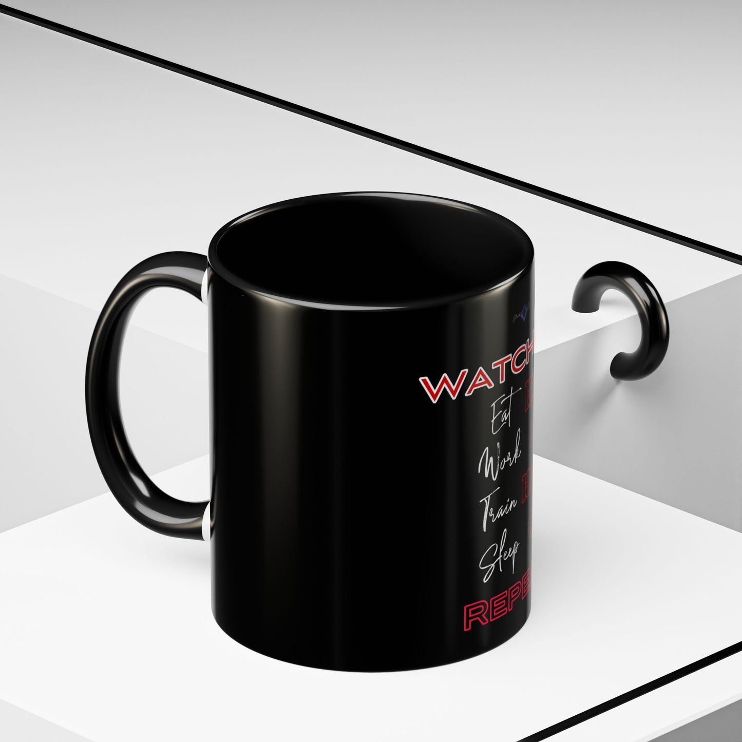 BlackOnion Coffee Mug Serial 2 with Workout Motif ‘Watch me’🫵🔥💪