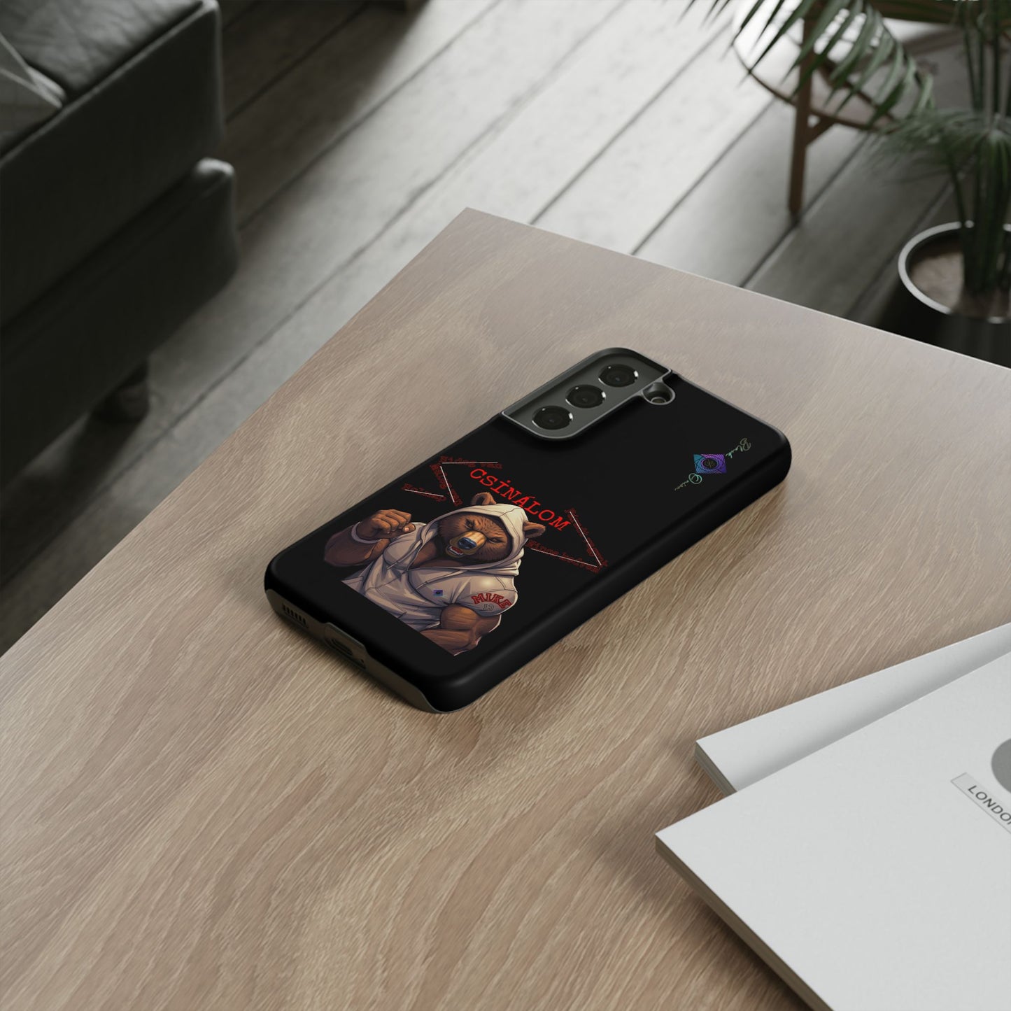 BlackOnion Brand New Phone Case - with Motivational Workout Motif ‘Csinálom ‘💪🔥🫵