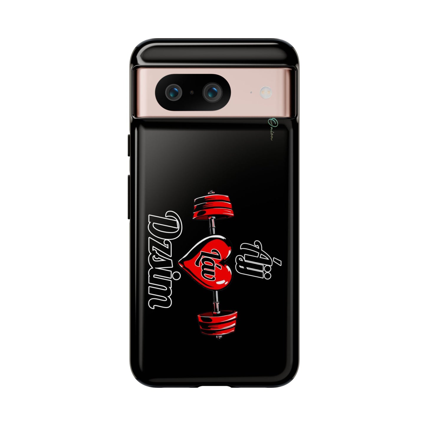 BlackOnion Brand New Phone Case - with Motivational Workout Motif’Ájj Láv Dzsim ‘💪🔥🫵