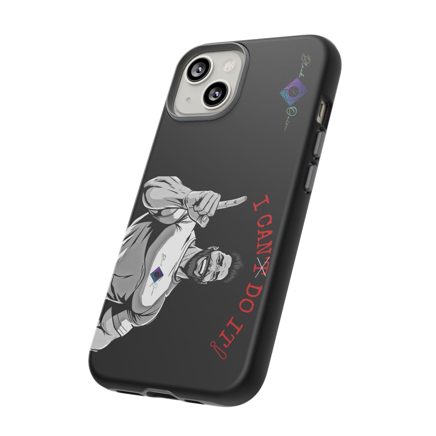BlackOnion Brand New Phone Case - with Motivational Workout Motif’I Can Do It ‘💪🔥🫵