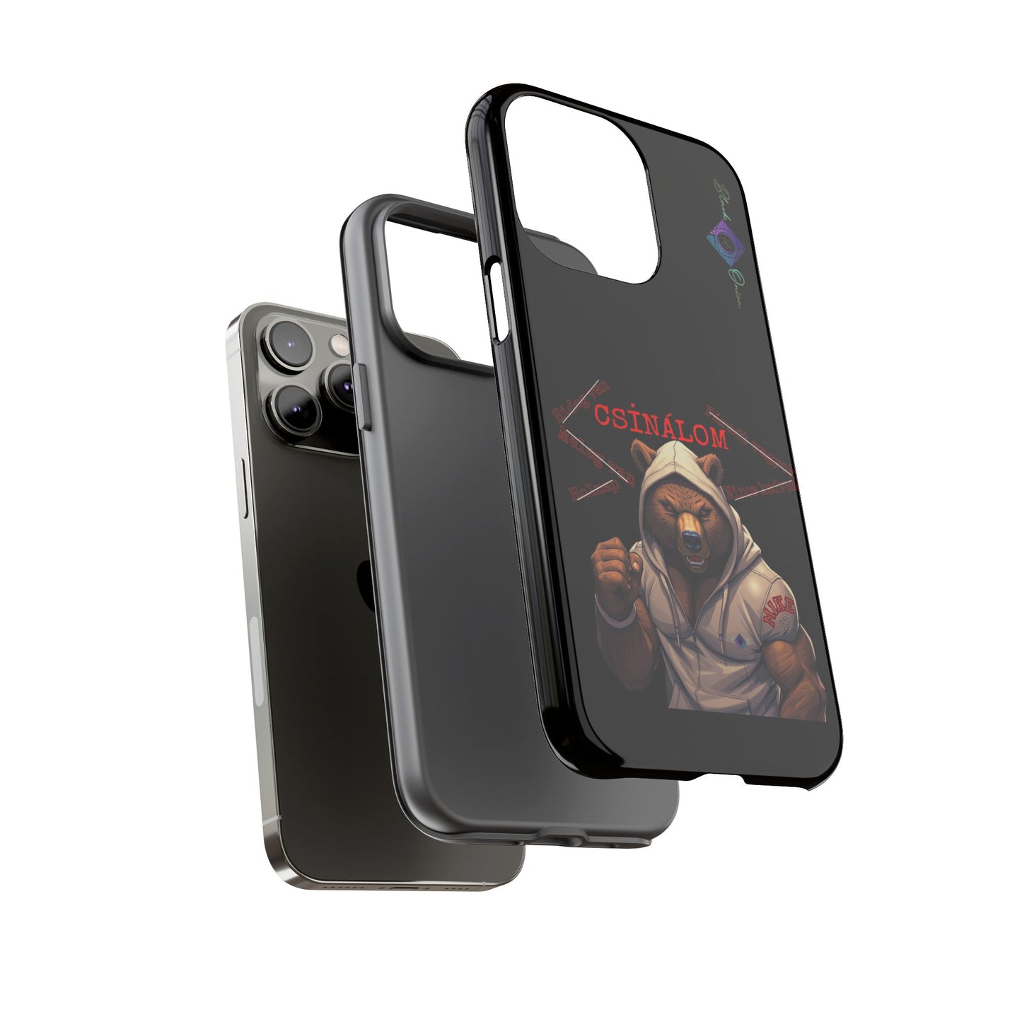 BlackOnion Brand New Phone Case - with Motivational Workout Motif ‘Csinálom ‘💪🔥🫵