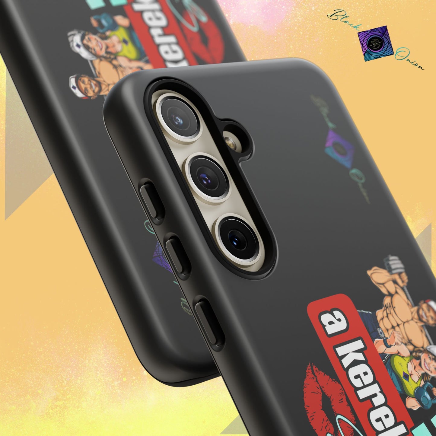 BlackOnion Brand New Phone Case - with Motivational Workout Motif ‘Az igazi férfi ‘💪🔥🫵
