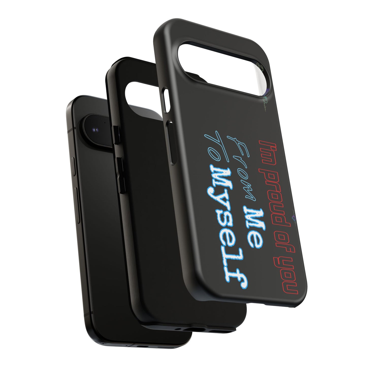 BlackOnion Brand New Phone Case - with Motivational Workout Motif’I’m proud of you ‘💪🔥🫵