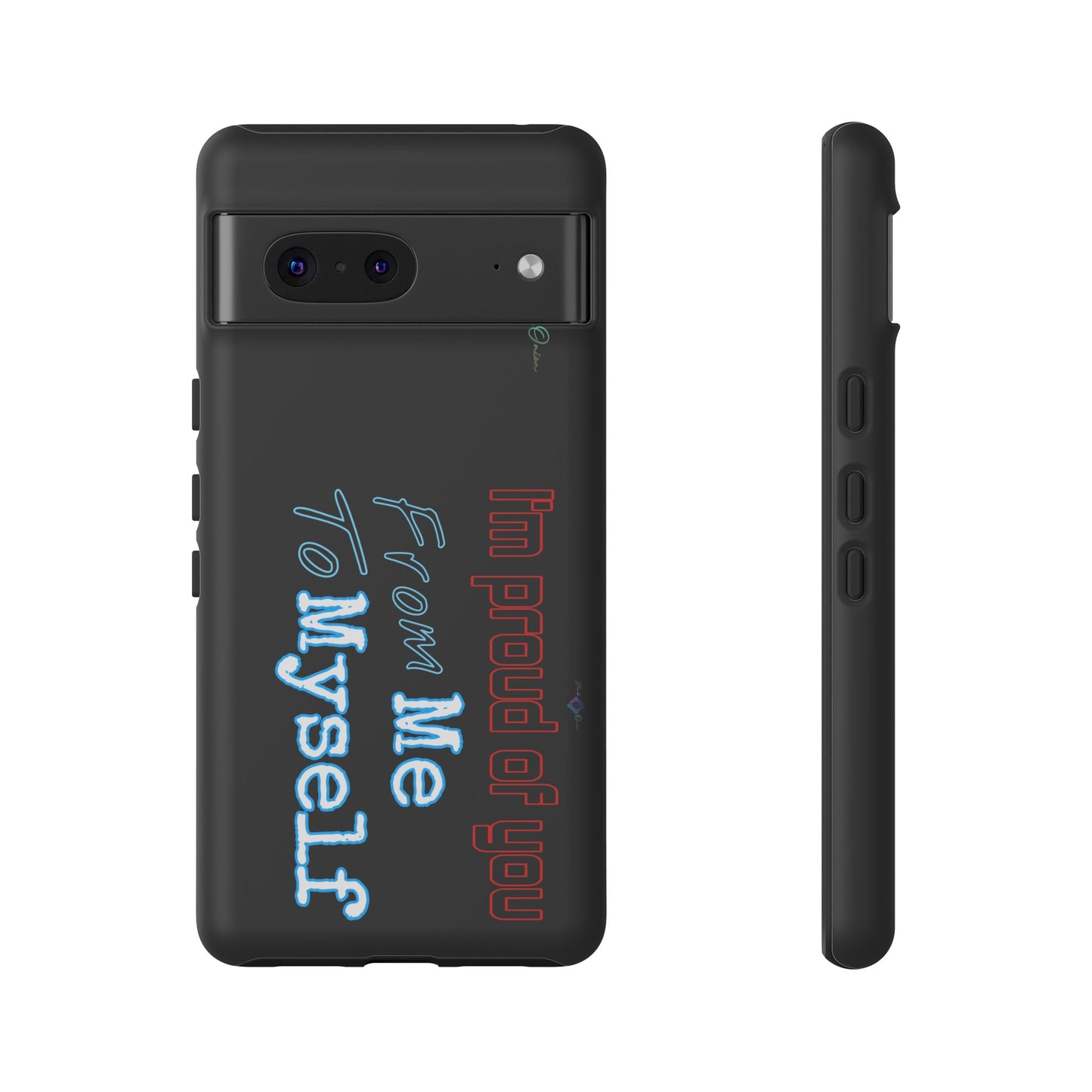 BlackOnion Brand New Phone Case - with Motivational Workout Motif’I’m proud of you ‘💪🔥🫵