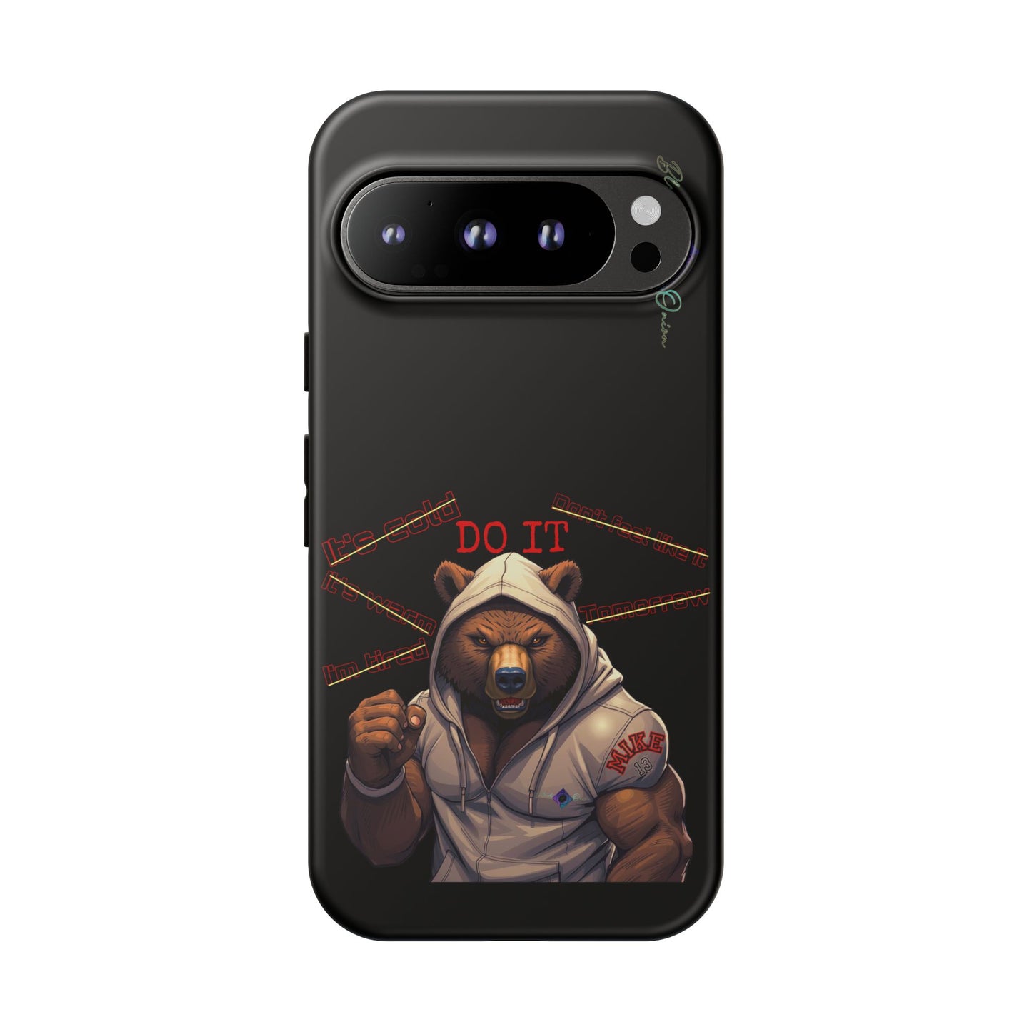 BlackOnion Brand New Phone Case - with Motivational Workout Motif’Do it ‘💪🔥🫵