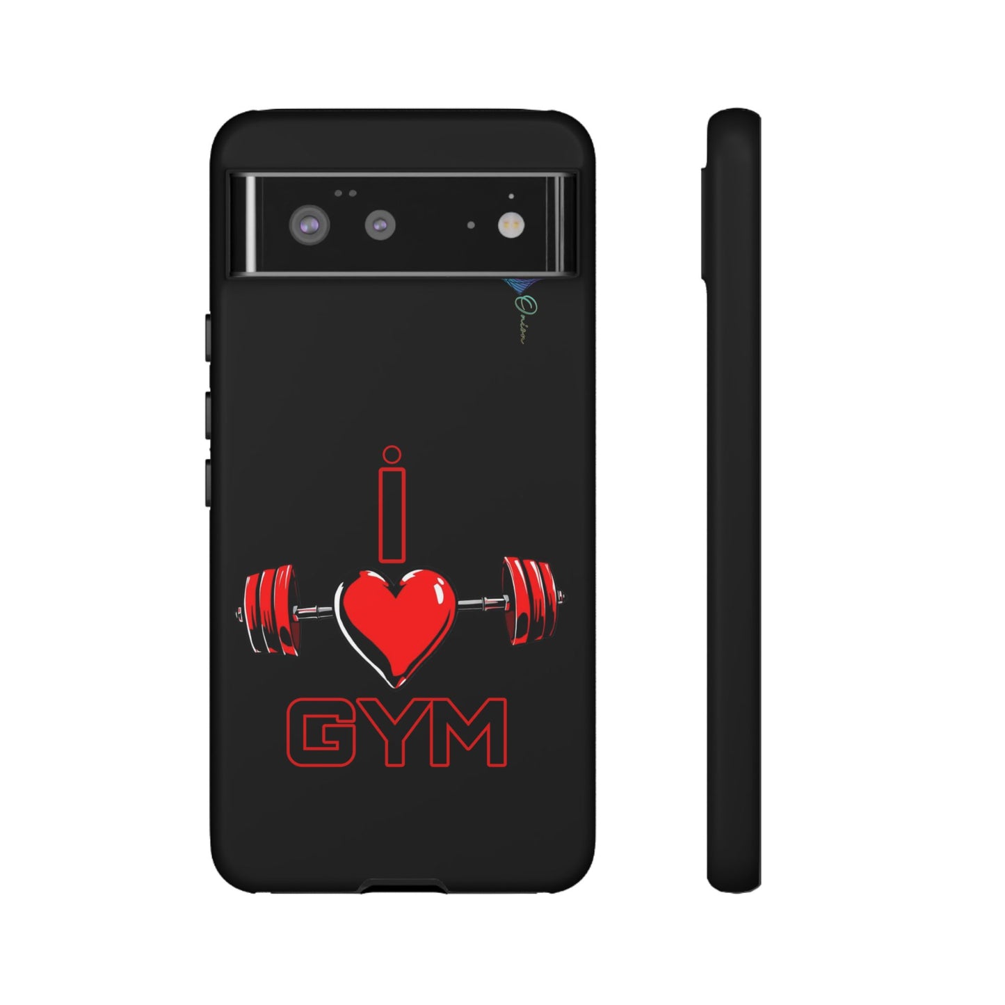 BlackOnion Brand New Phone Case - with Motivational Workout Motif’I Love Gym ‘💪🔥🫵