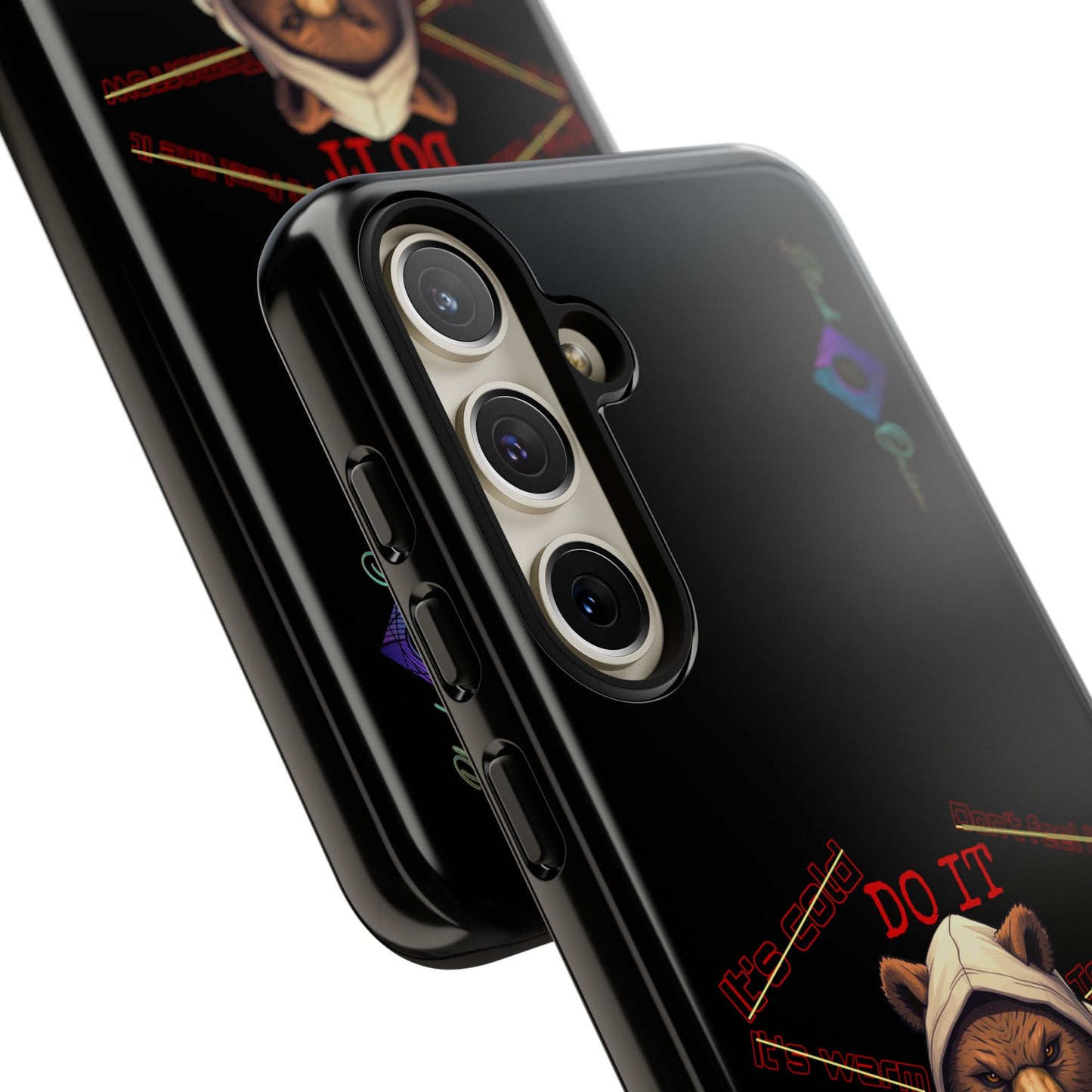 BlackOnion Brand New Phone Case - with Motivational Workout Motif’Do it ‘💪🔥🫵