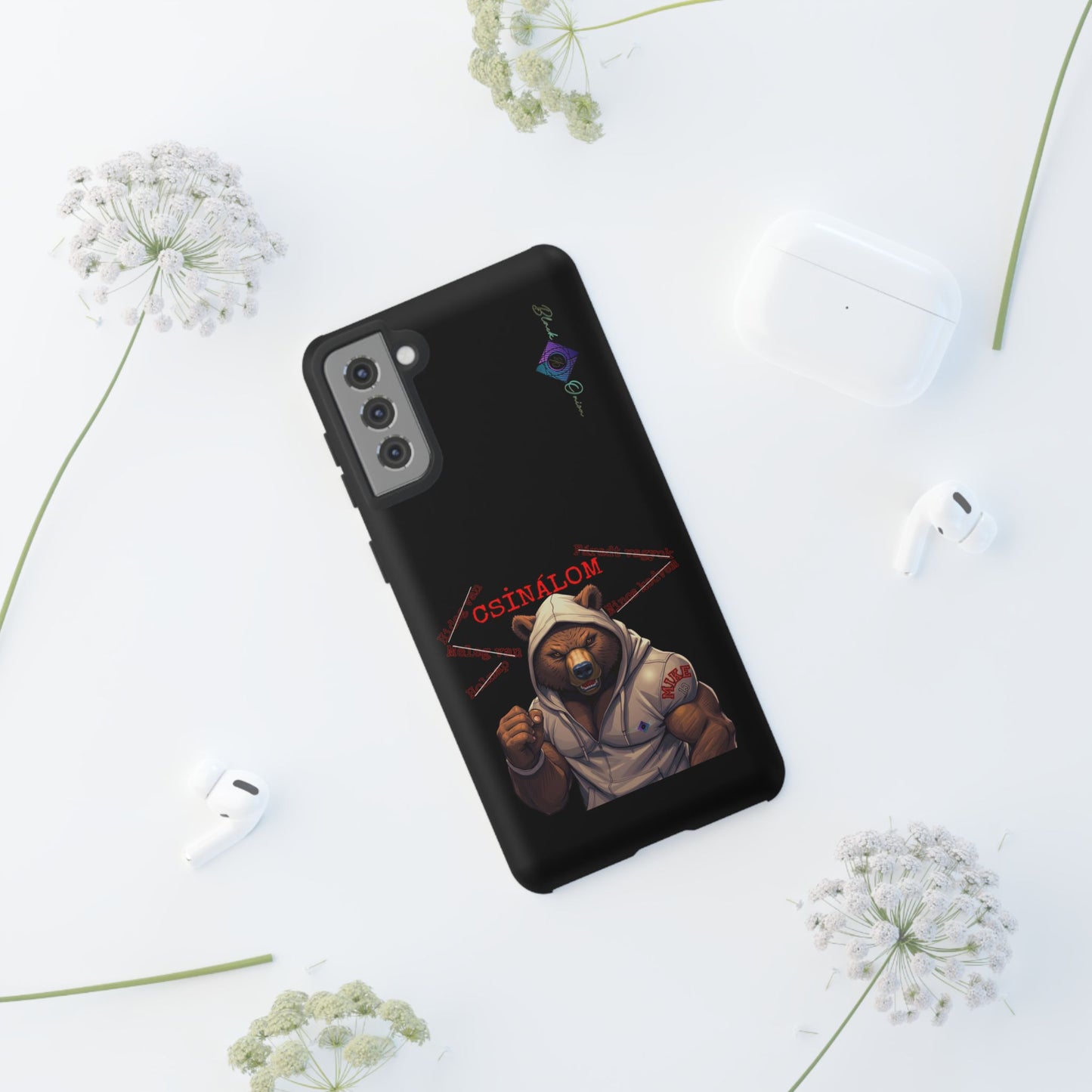 BlackOnion Brand New Phone Case - with Motivational Workout Motif ‘Csinálom ‘💪🔥🫵