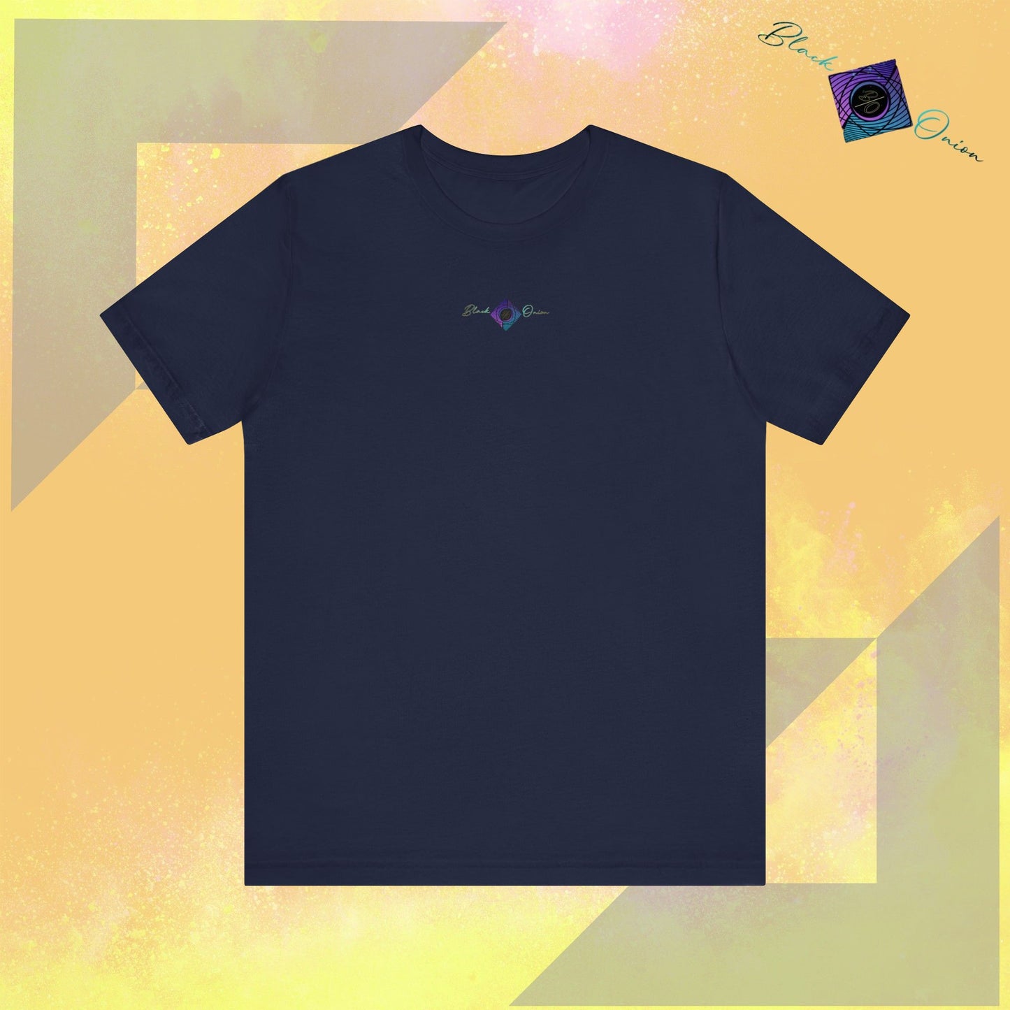 BlackOnion T-Shirt with Workout Motif “Don't Think About It, Go For It!” V3 💪🔥🫵