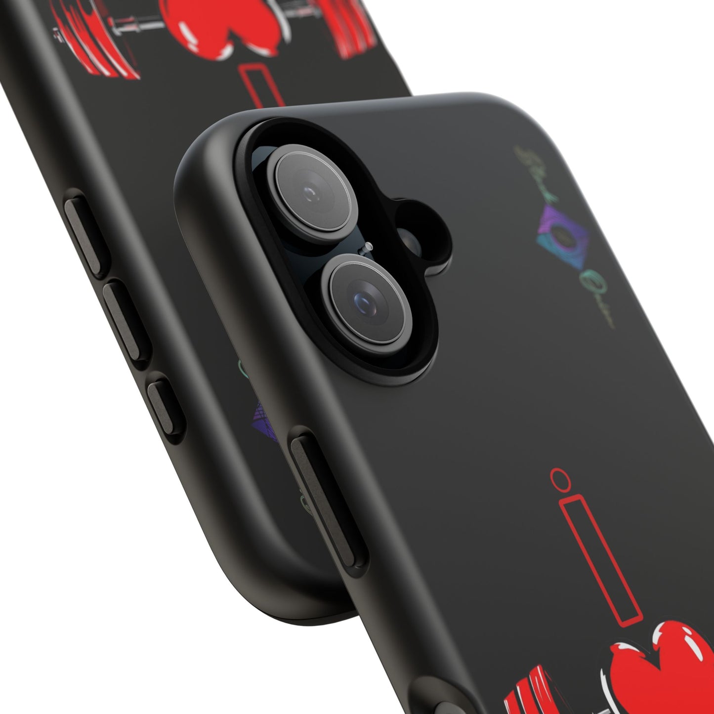 BlackOnion Brand New Phone Case - with Motivational Workout Motif’I Love Gym ‘💪🔥🫵