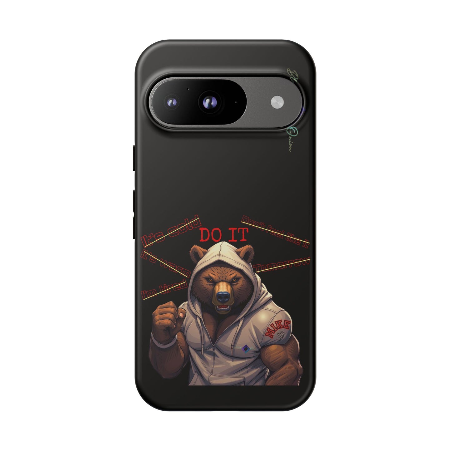 BlackOnion Brand New Phone Case - with Motivational Workout Motif’Do it ‘💪🔥🫵