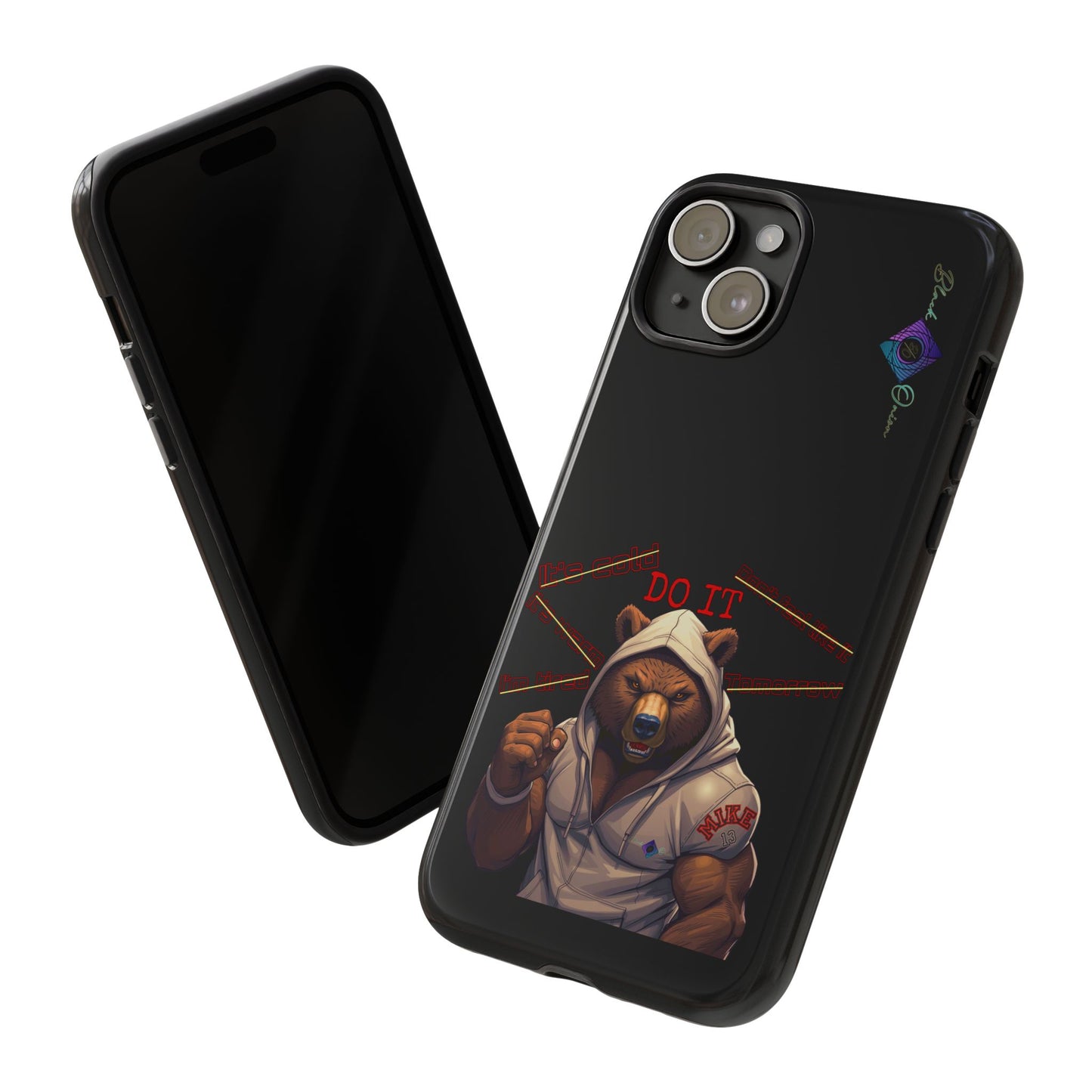 BlackOnion Brand New Phone Case - with Motivational Workout Motif’Do it ‘💪🔥🫵