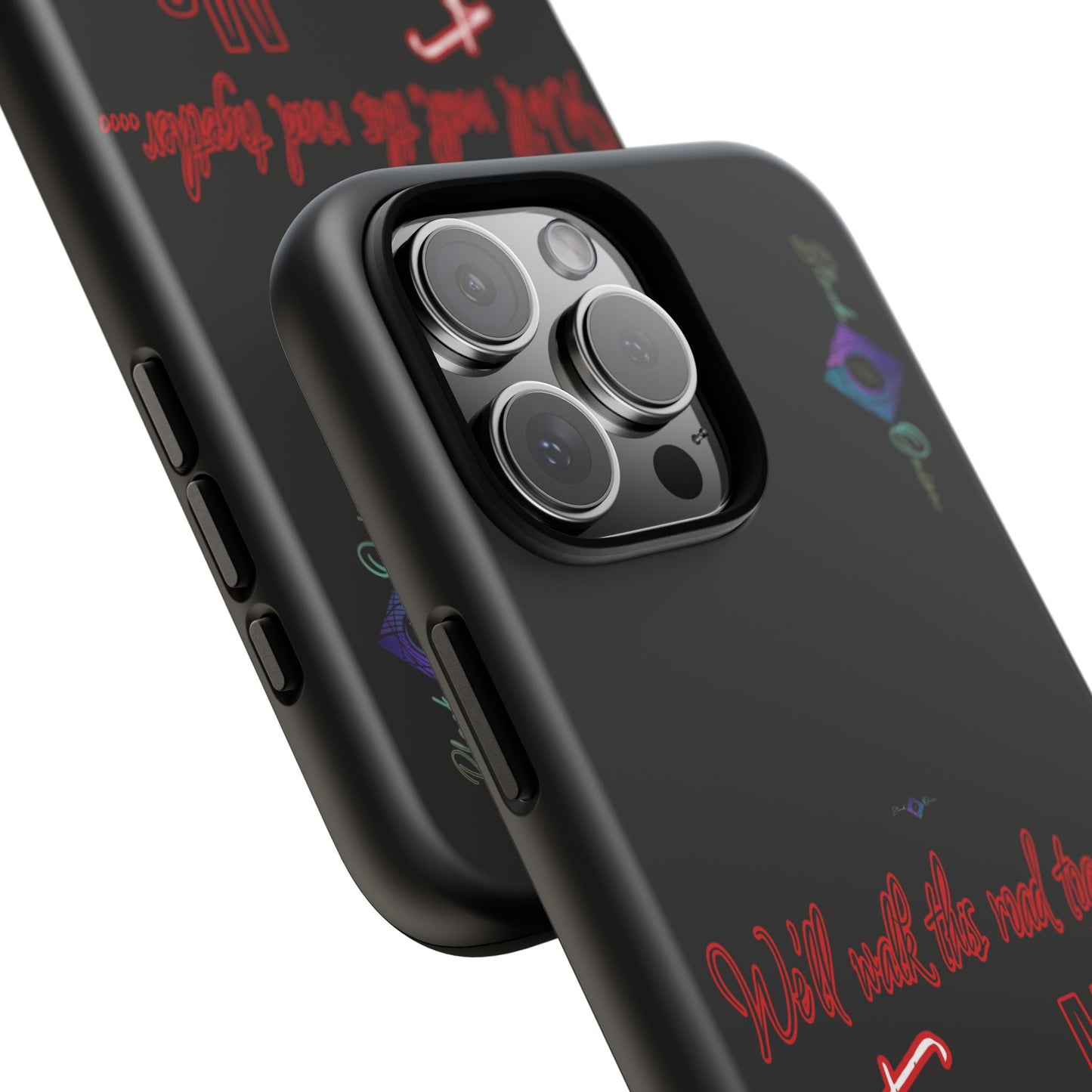 BlackOnion Brand New Phone Case - with Motivational Workout Motif’We’ll walk ‘💪🔥🫵