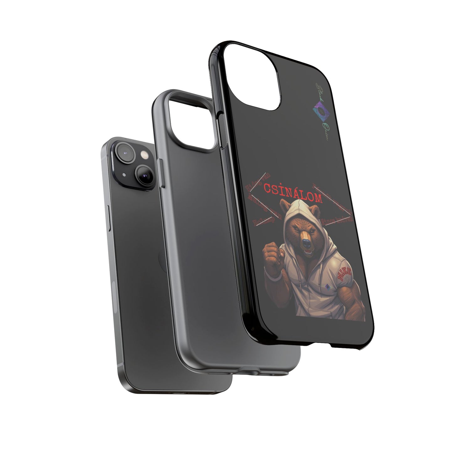 BlackOnion Brand New Phone Case - with Motivational Workout Motif ‘Csinálom ‘💪🔥🫵