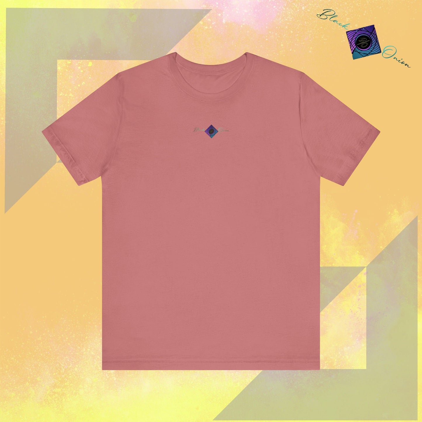 BlackOnion T-Shirt with Workout Motif “Don't Think About It, Go For It!” V3 💪🔥🫵