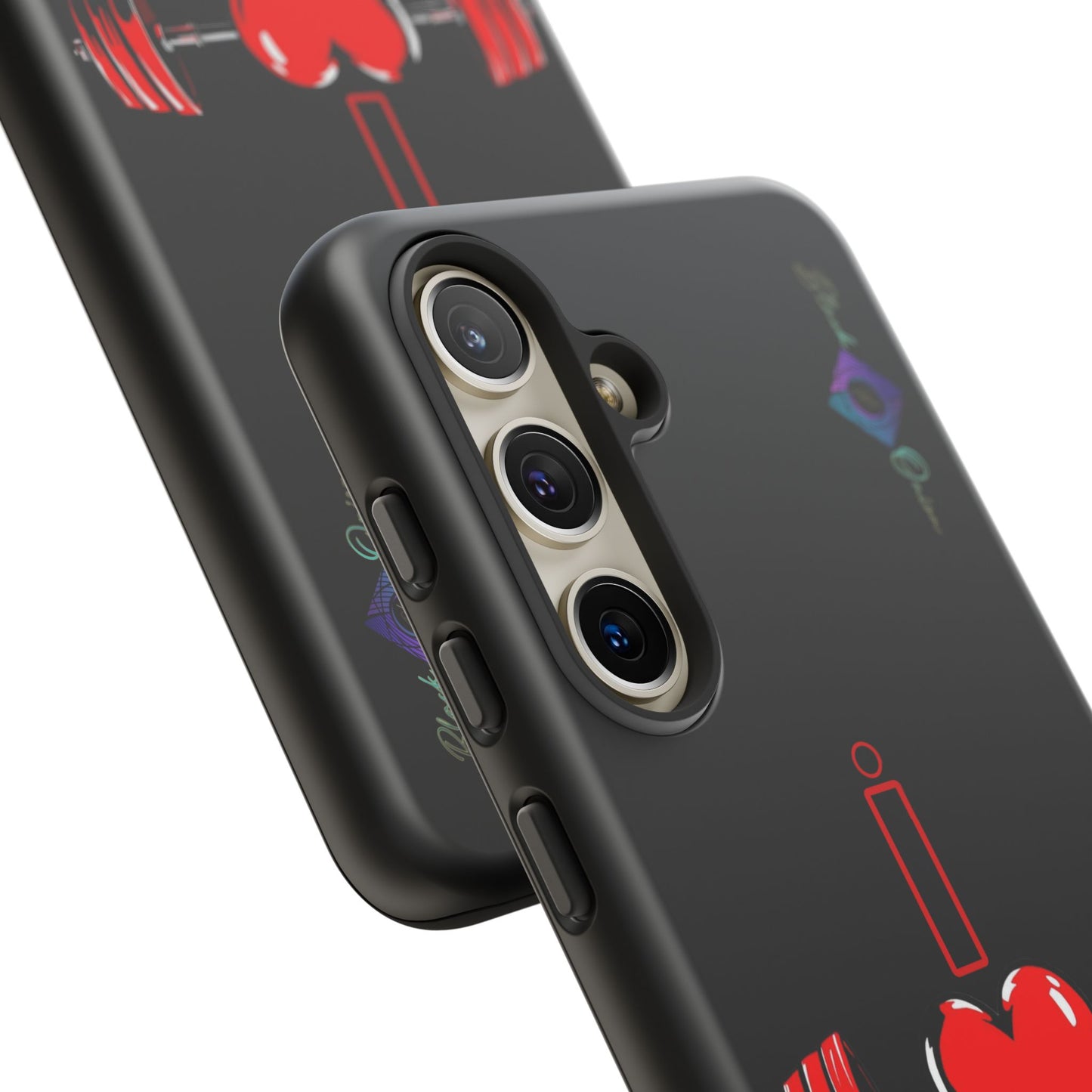BlackOnion Brand New Phone Case - with Motivational Workout Motif’I Love Gym ‘💪🔥🫵