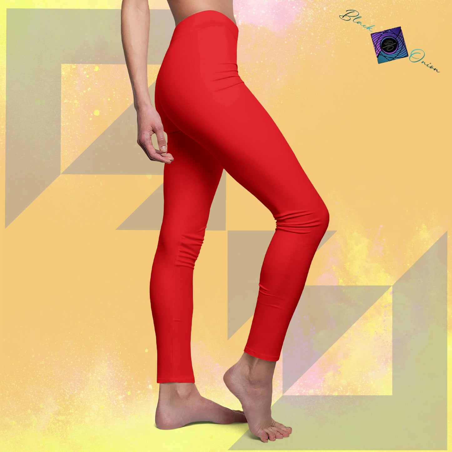 BlackOnion Stylish Women's Mid-rise Casual Leggings ๐ธ๐โค๏ธ