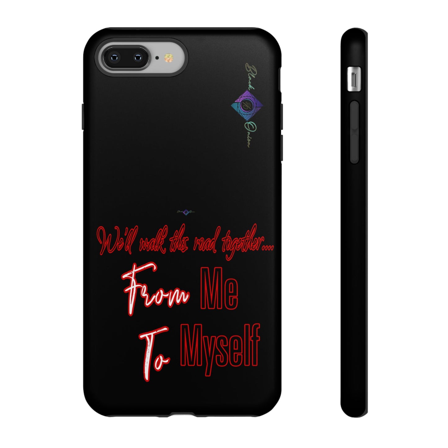 BlackOnion Brand New Phone Case - with Motivational Workout Motif’We’ll walk ‘💪🔥🫵